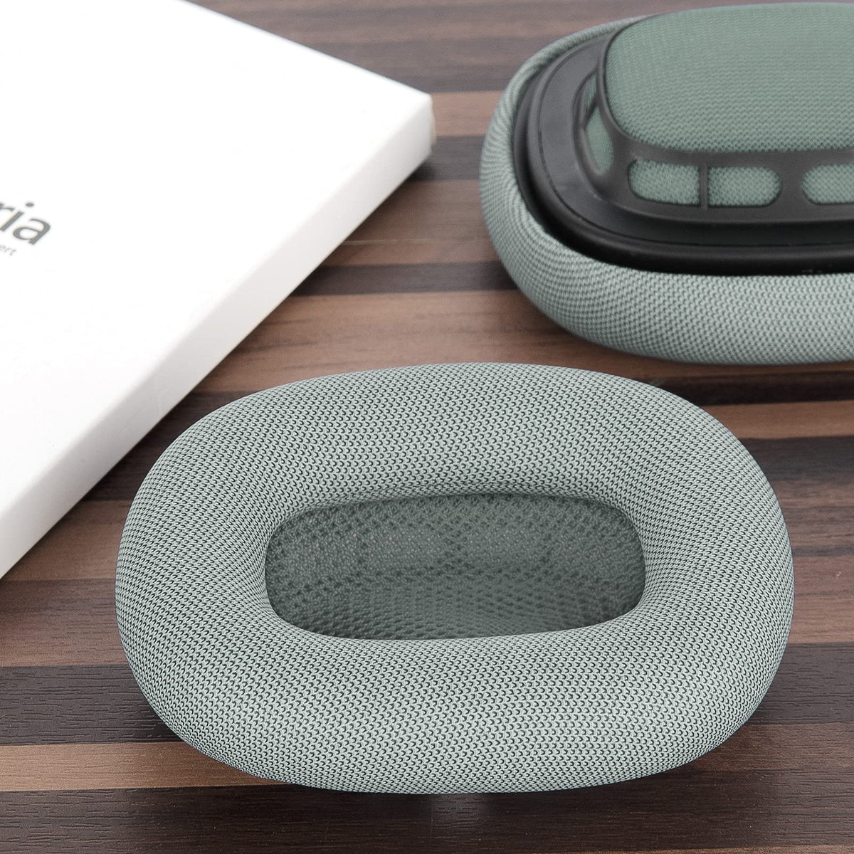 Geekria Green Memory Foam Earpads for Apple AirPods MAX Headphones NEW