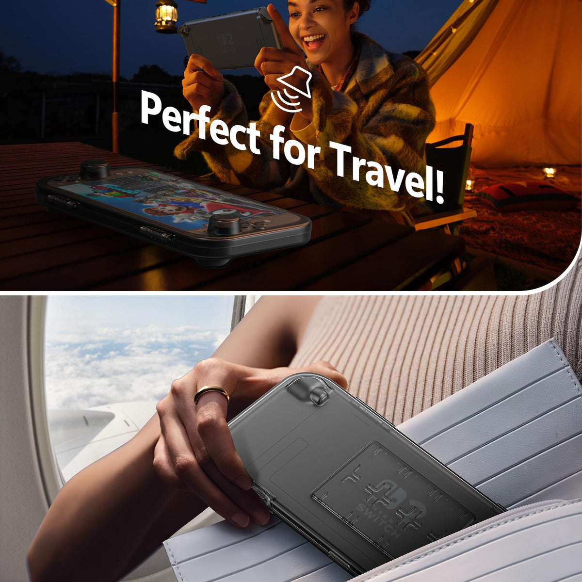 GagaKing Portable Cases Protective Travel Case for Nintendo Switch 2 Console NEW