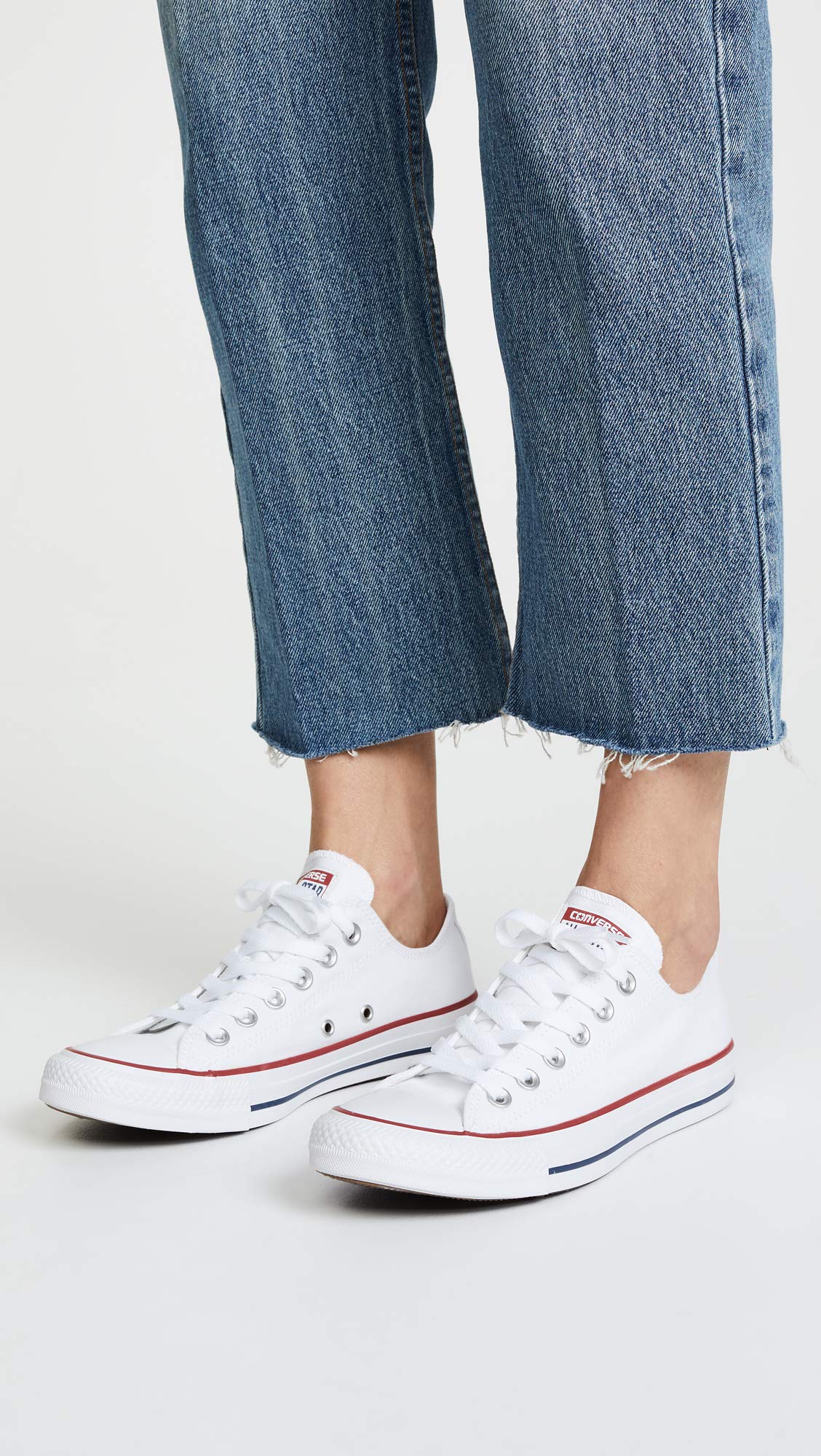 Converse Chuck Taylor All Star Optical White Basketball Sneakers Mens US 12 DEMO