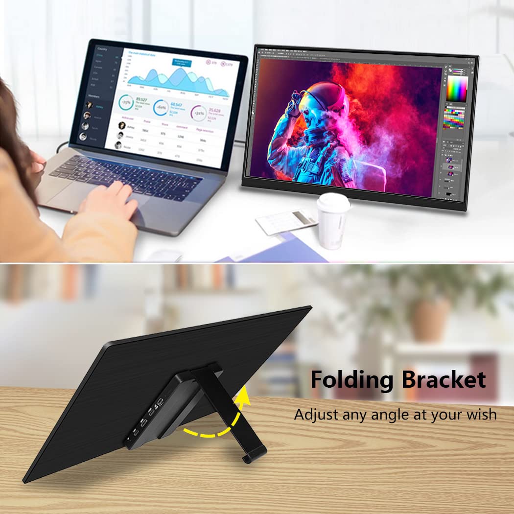 Magedok 14" Portable USB-C Monitor 4K 10-Bit HDR Adobe 95% NEW