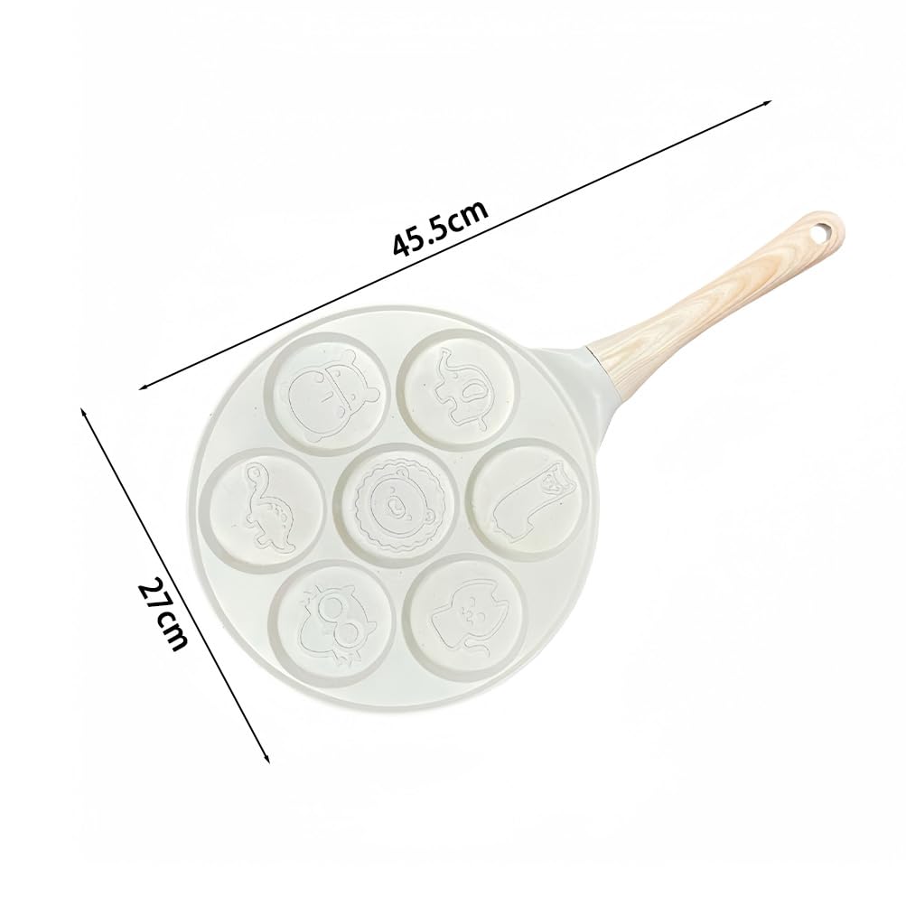 HHWRT Kids Speciality Appliances Pancake Maker Pan Cream Cute Breakfast NEW