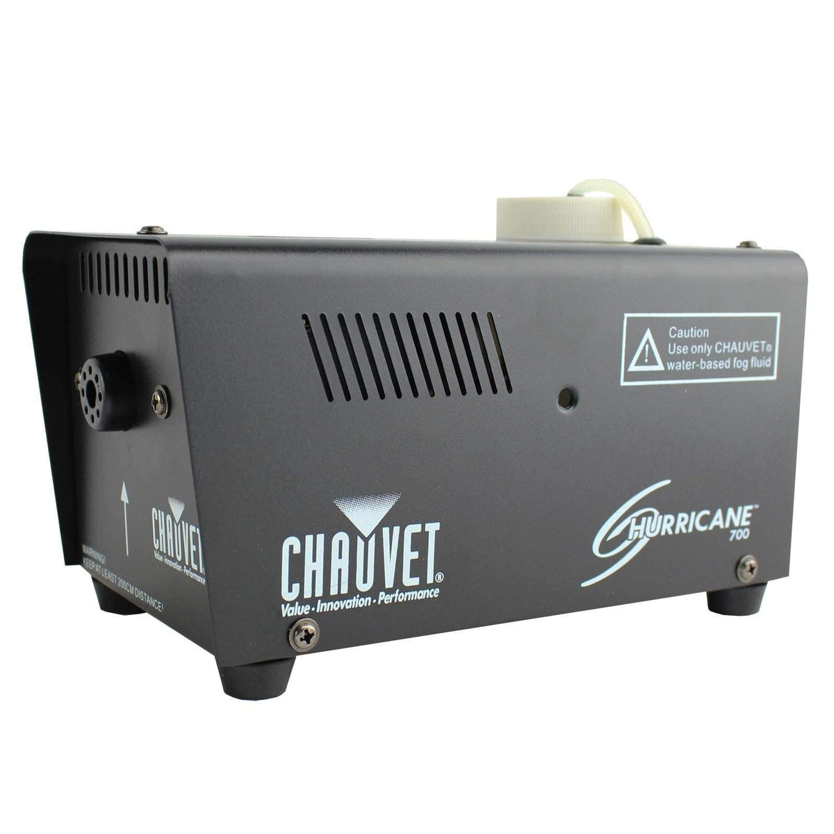 Chauvet DJ Fog Machines 700 Hurricane Fog Machine Black Professional Stage DEMO
