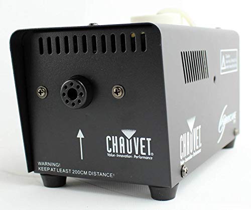Chauvet DJ Fog Machines 700 Hurricane Fog Machine Black Professional Stage DEMO