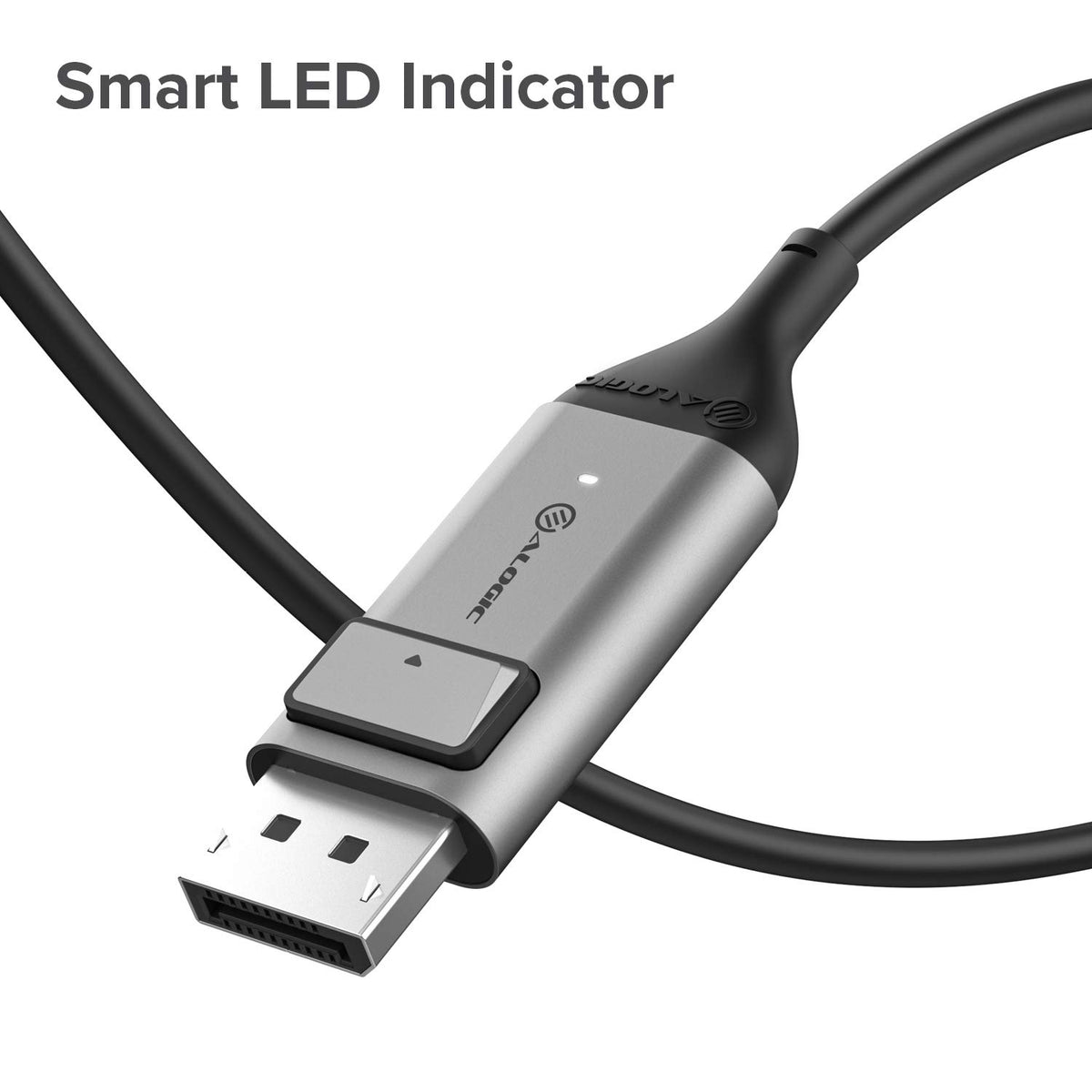 ALOGIC Ultra USB Cables USB-C to DisplayPort Cable 2M Space Grey | 4K NEW