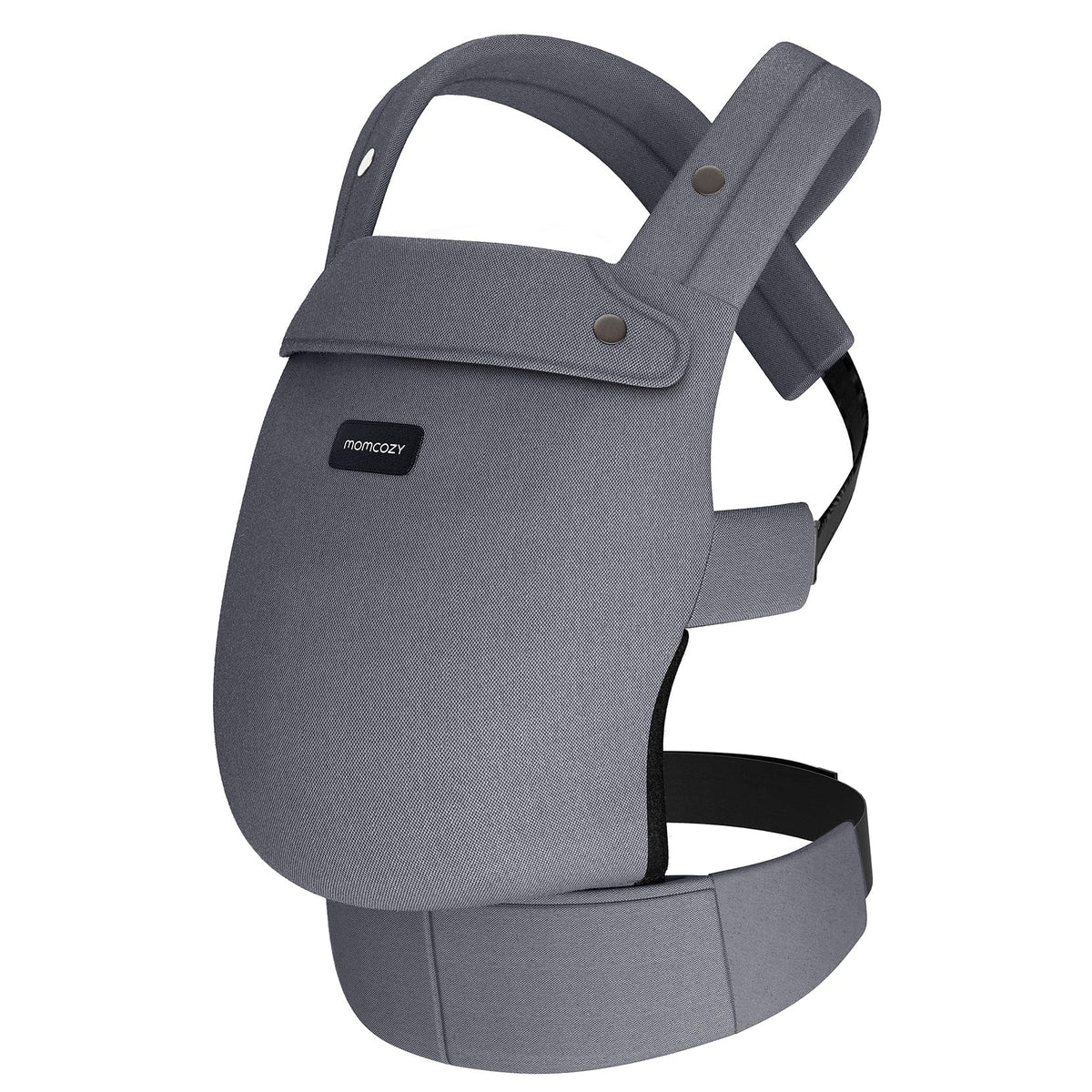 Momcozy PureHug Ergonomic Baby Carrier Grey Lightweight 7-45 lbs NEW