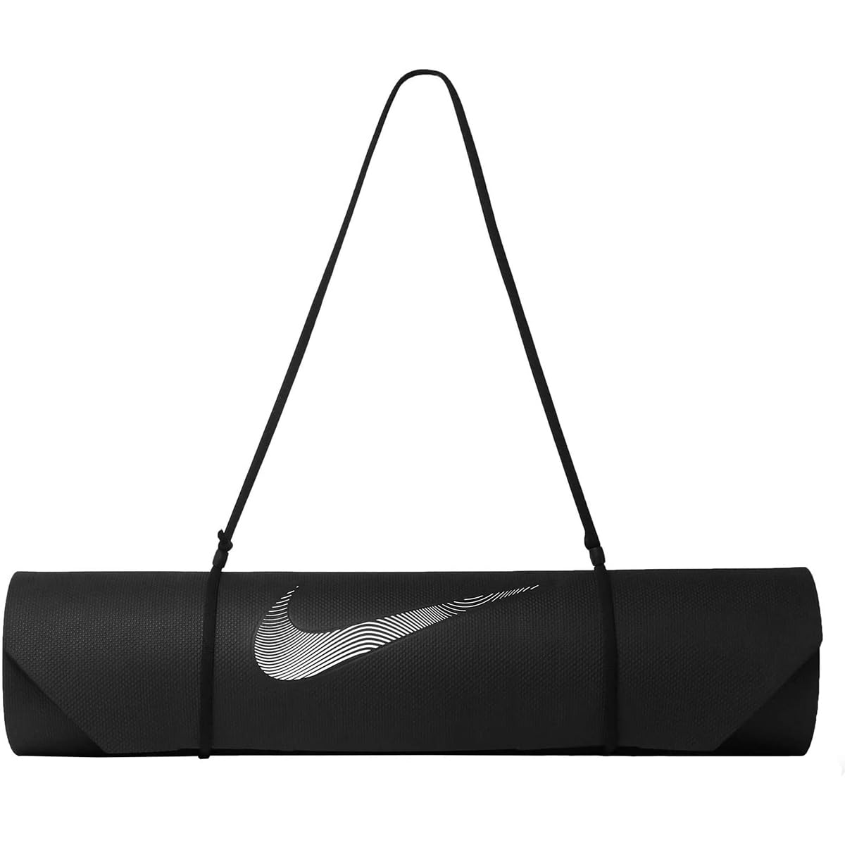 Nike 2.0 Black Training Mat 8mm Exercise Fitness Workout Cushioned NEW