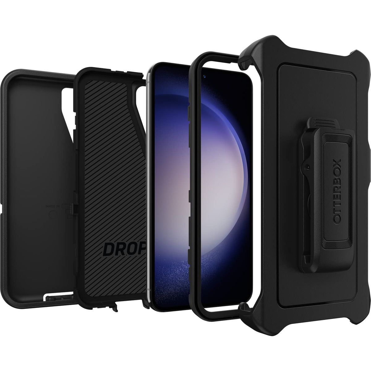 OtterBox Defender Basic Cases Samsung Galaxy S23 5G Case - Black NEW