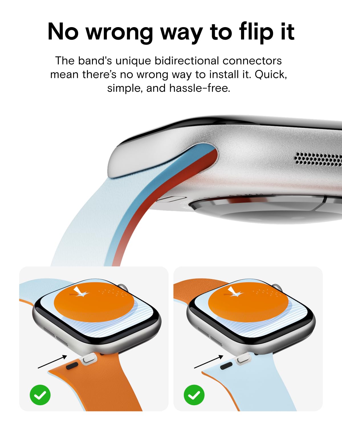 MOFT Snap Duo Magnetic Smartwatch Replacement Bands Apple Watch NEW