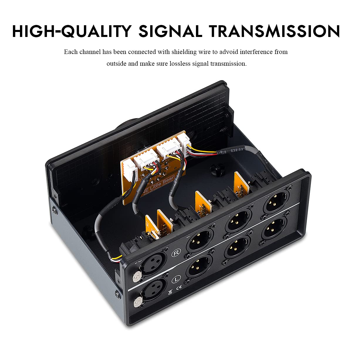 Douk Audio 3-Way XLR Selector Box Black Balanced Switch DEMO