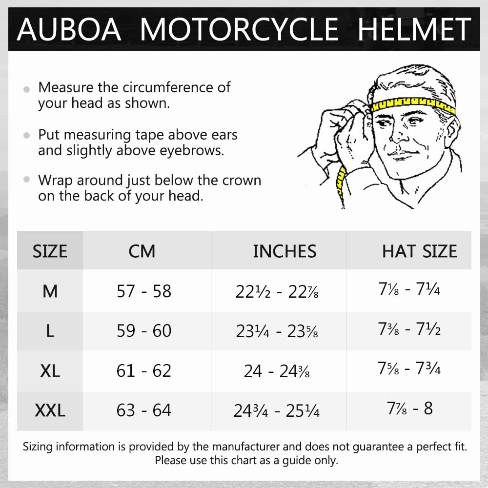 ILM Motorcycle Dual Visor Flip Up Modular Full Face Helmet Gloss Size L NEW