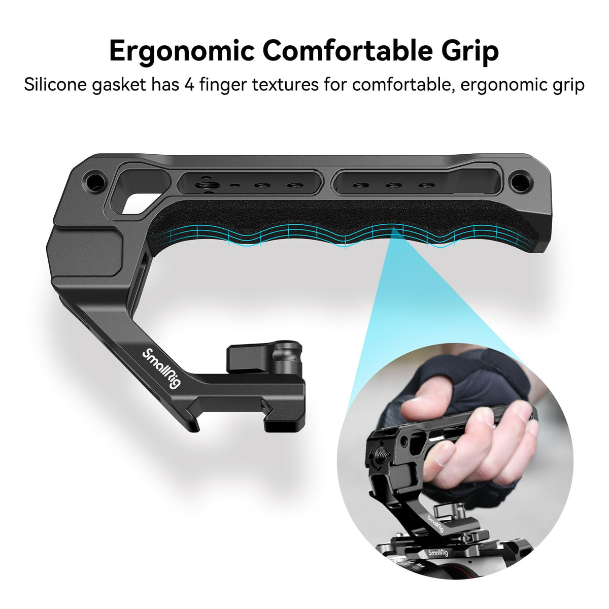 SmallRig Black NATO Top Handle Quick Release Camera Stabilizer Black NEW