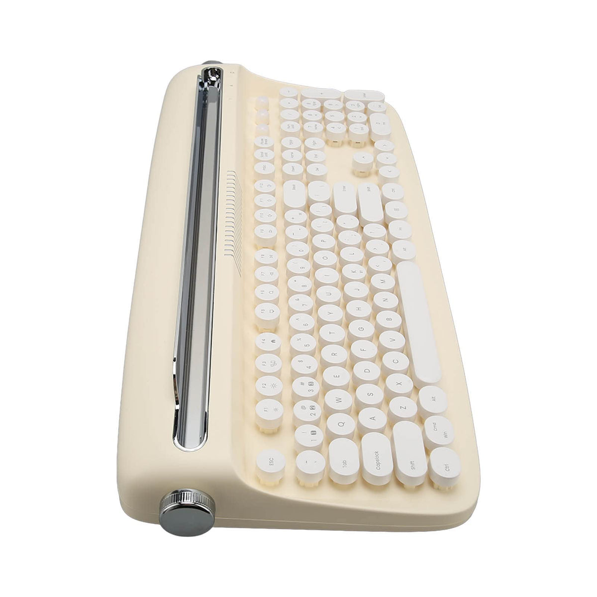 Gernie Wireless Keyboards Retro Typewriter Keyboard Bluetooth Beige NEW