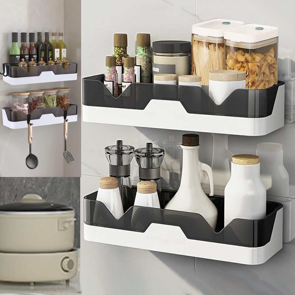 EigPluy Medium Soap Dishes Adhesive Shower Caddy - Drill Free Storage NEW