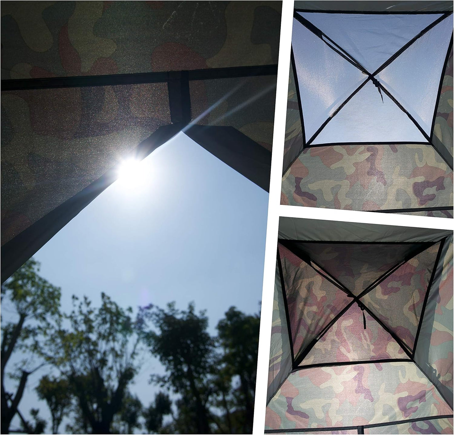 NARMAY Play Tent Camouflage Dome for Kids Indoor Outdoor Fun Size DEMO