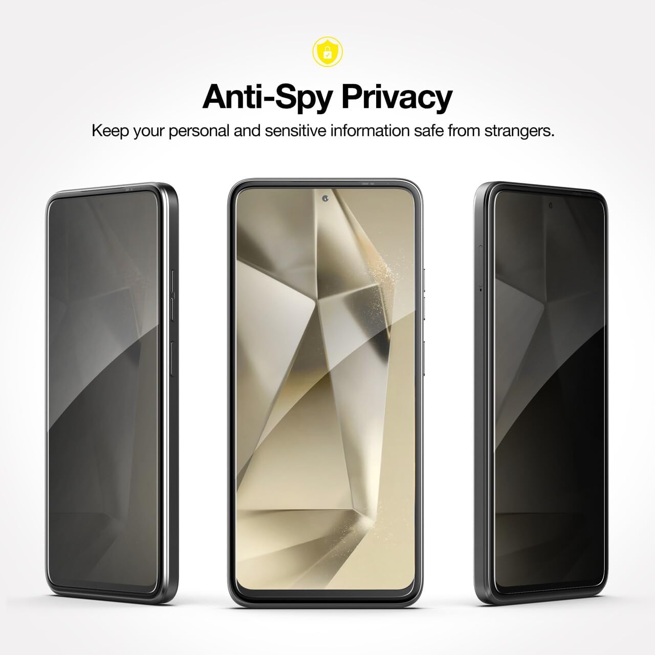 magglass Privacy Guard Anti-Spy Tempered Glass Screen Protector Samsung S24+ NEW