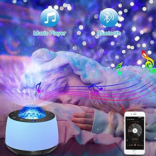 GSmade Decorative Lighting Projector with Night Light Moon and Nebula Effect NEW