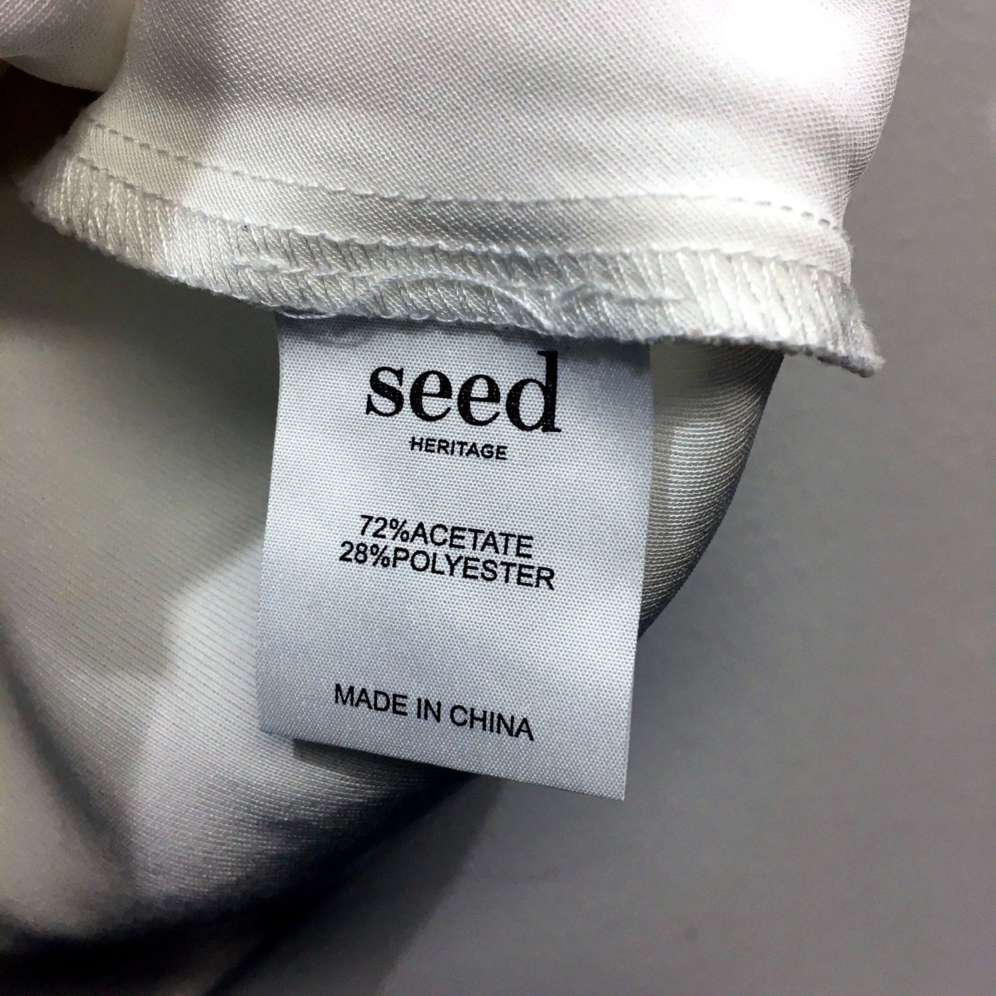 Seed Heritage Womens White Camisole Top - Size 10 NEW