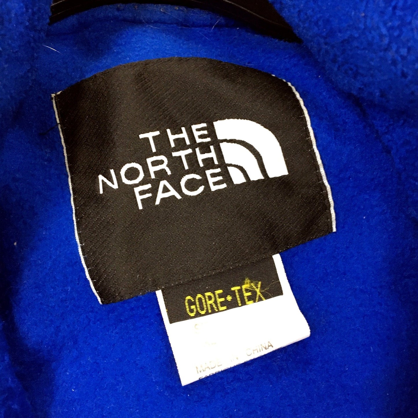 The North Face Mens Pullover Jacket Waterproof Gore-Tex Blue Black Size XL