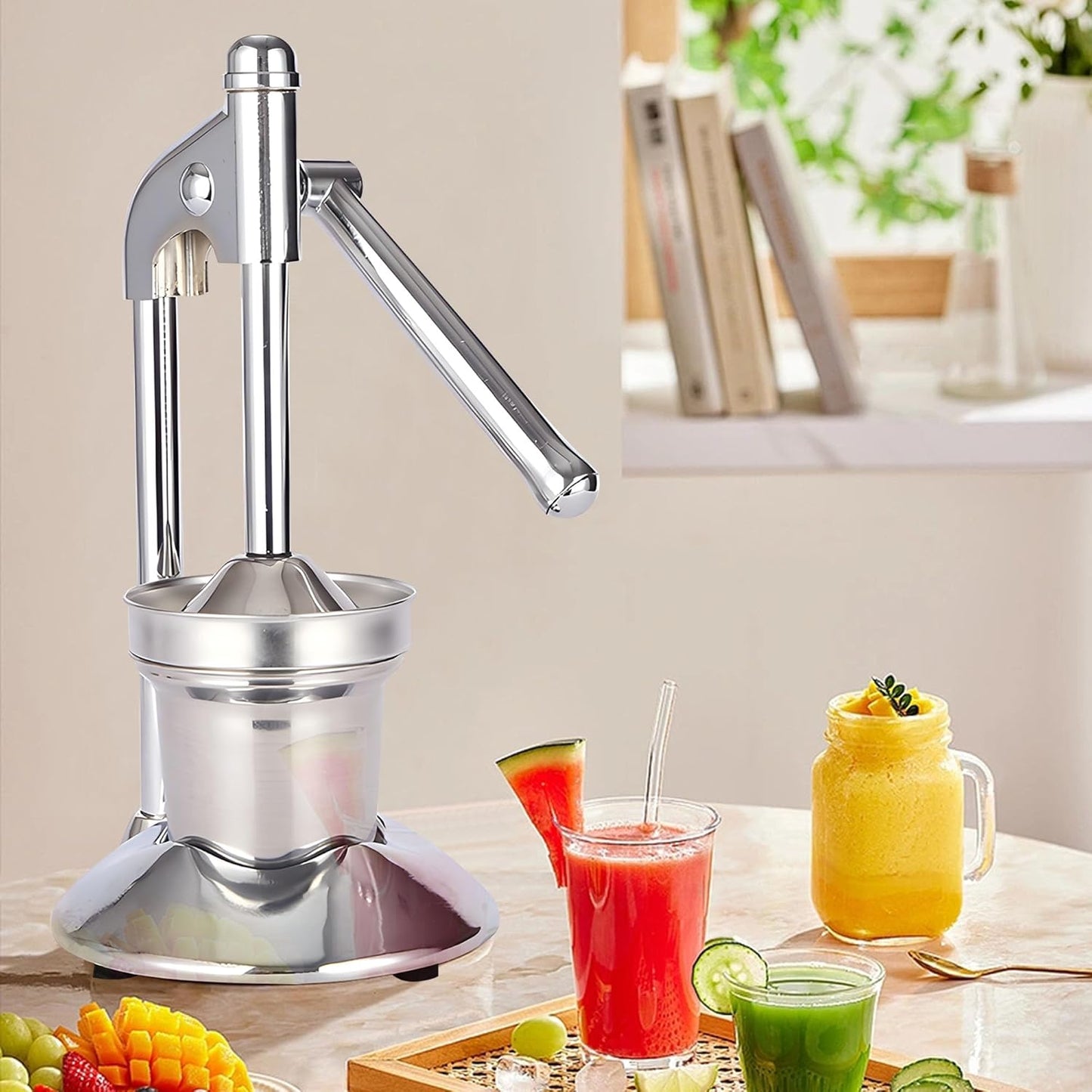 Aumerage Manual Manual Juicers Juicer Hand Press Juice Presser Easy to Clean