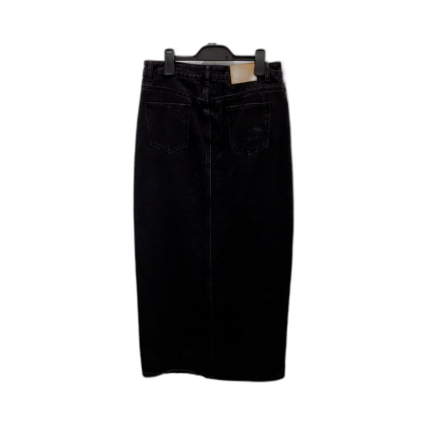 SNDYS Womens Denim Skirt Black Ripped Distressed Design Cotton Size M/10 NEW