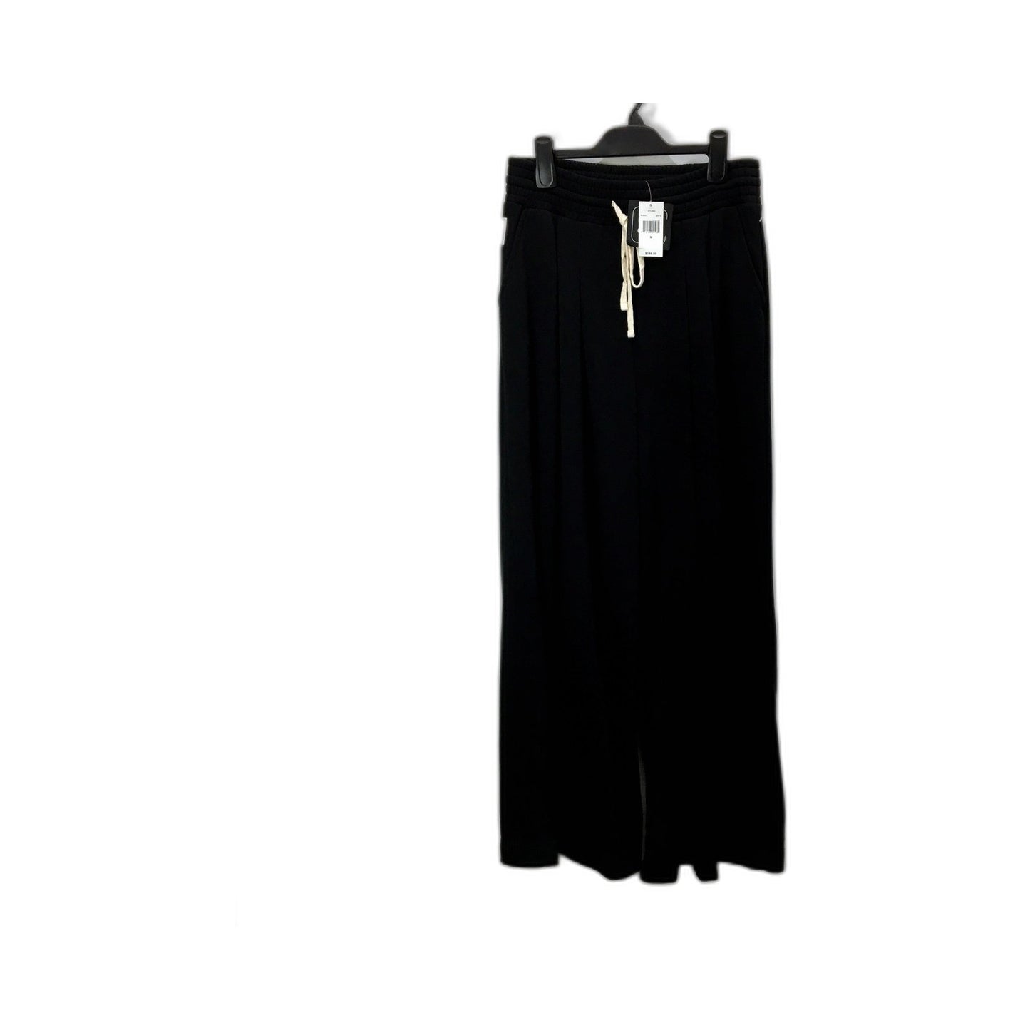 Nylora Womens Rowan Pants Rowan Wide Leg Cotton Blend Pants in Black, Size M NEW