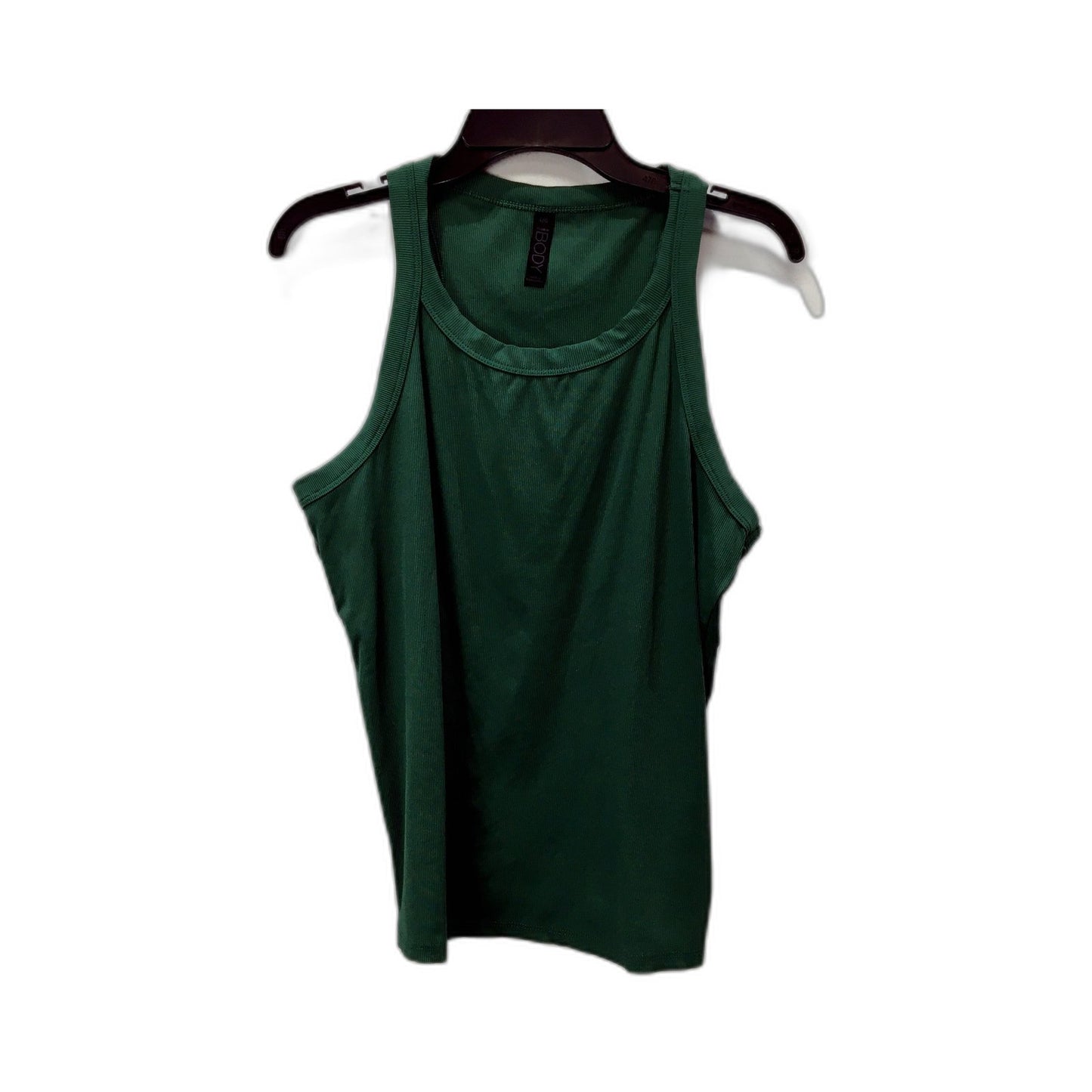 Cotton On Womens Ribbed Tank Top Sleeveless Racerback Green Size Large
