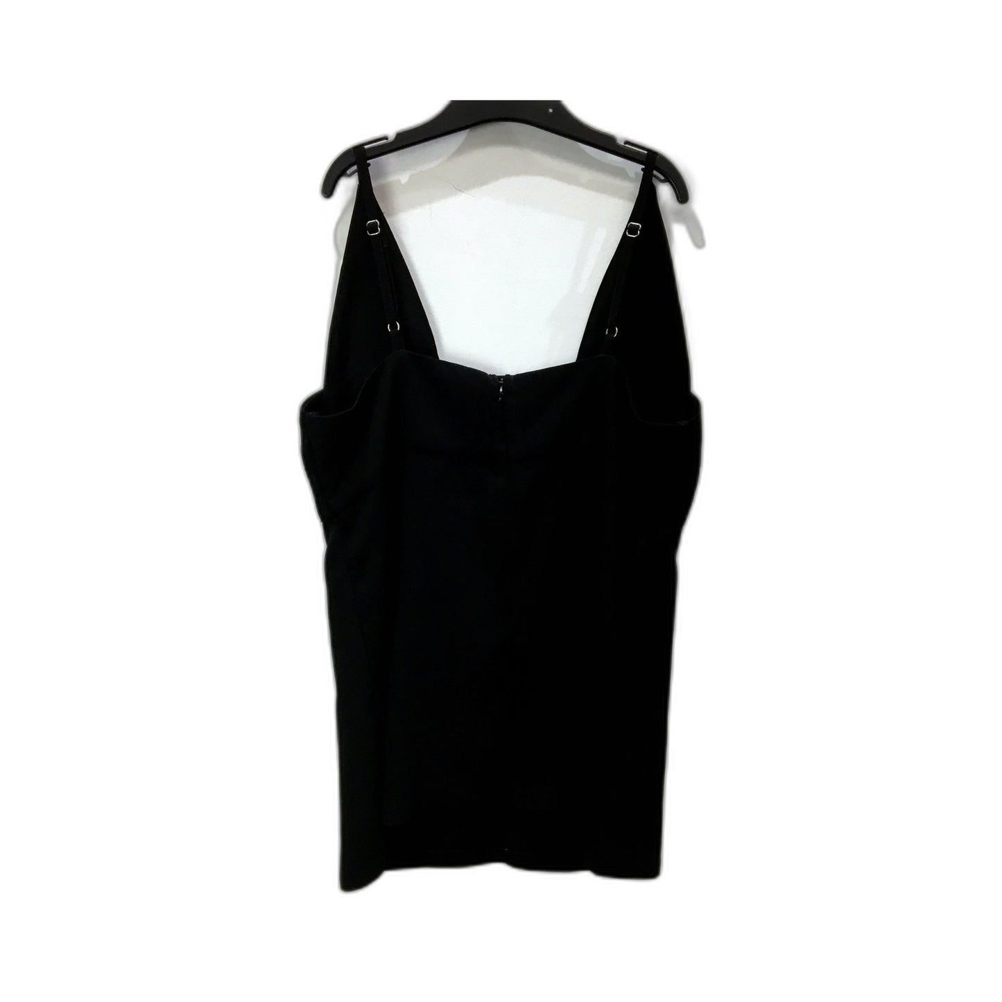 Andco Womens Sleeveless Top Sleeveless Scoop Neck Tank Top in Black, Size XS