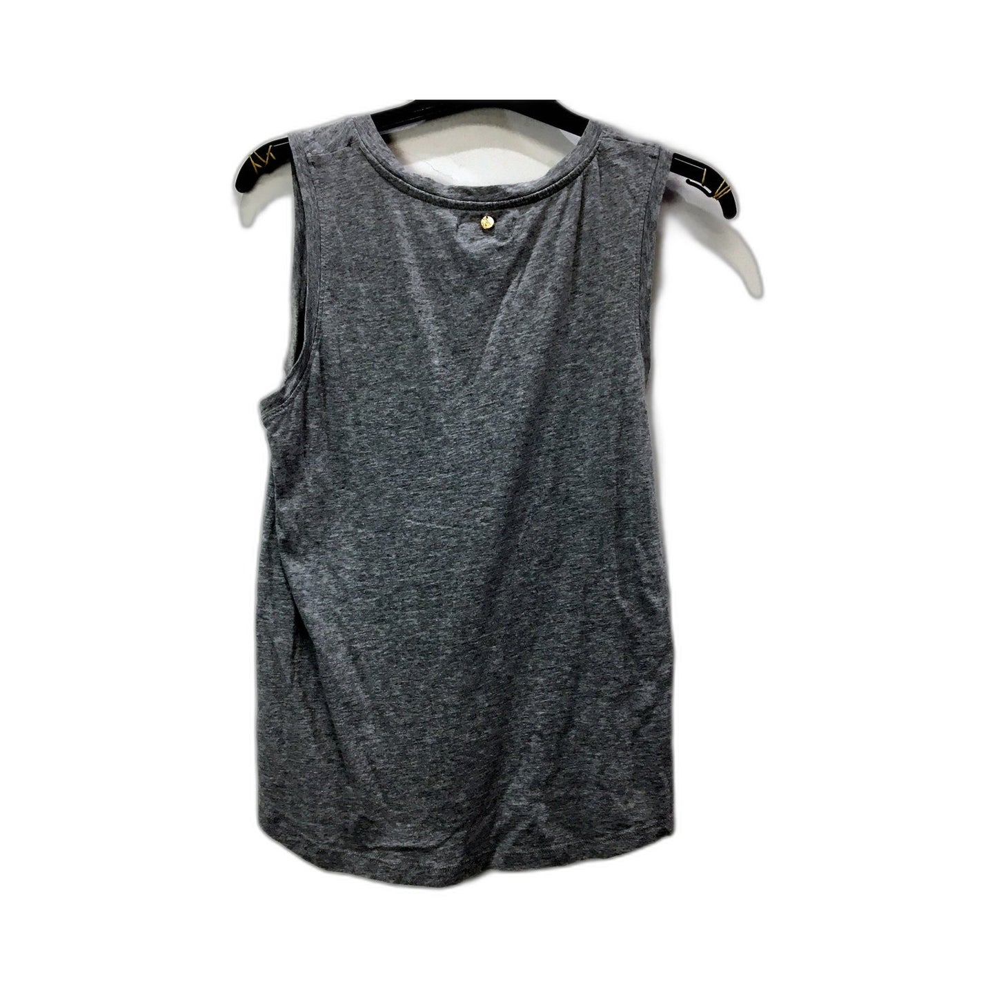 Dannii Minogue Womens Gray Cotton Tank Top Cozy Relaxed Fit Size 10