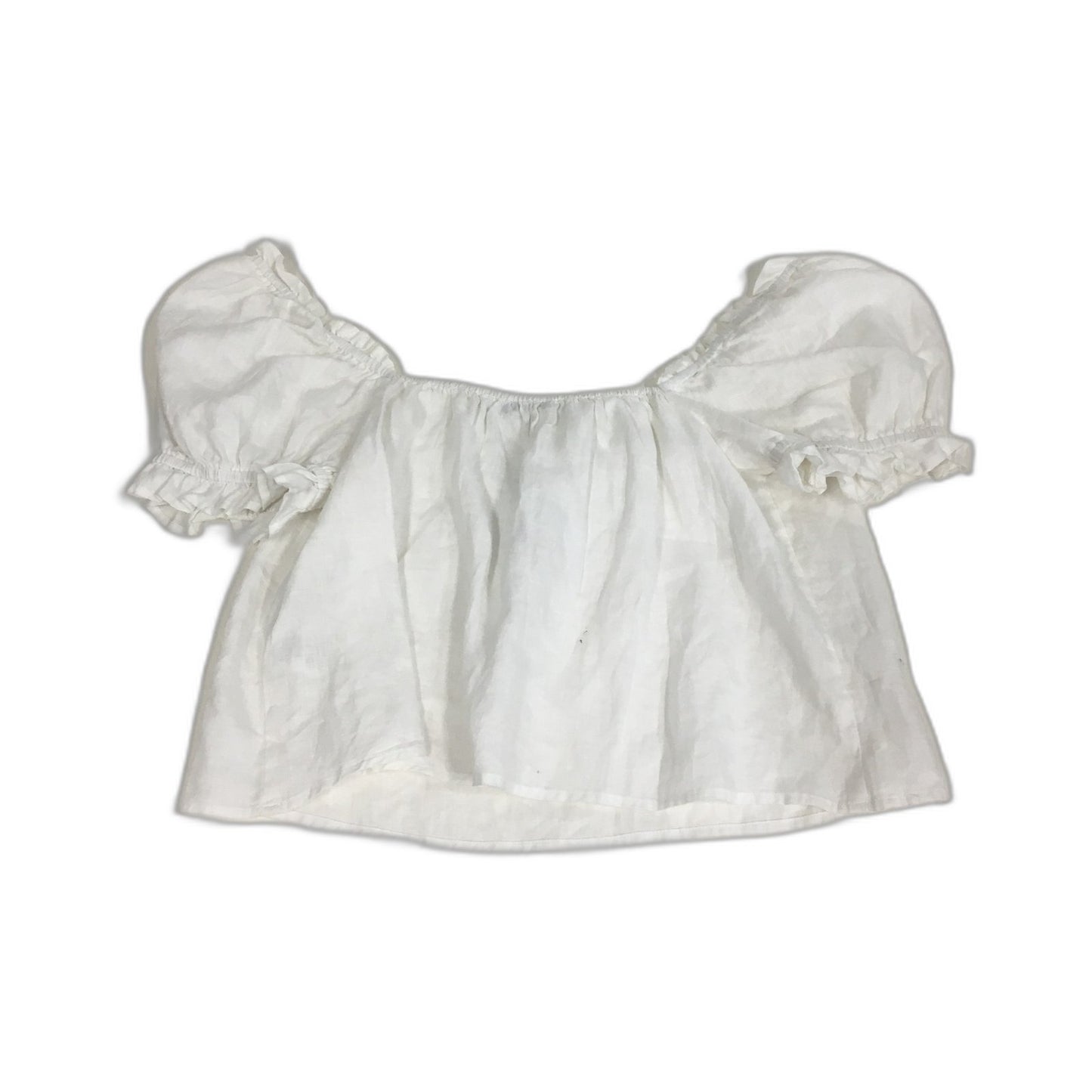 Sportsgirl Womens White Shirts White Cotton Casual Shirts Top Size 10 NEW