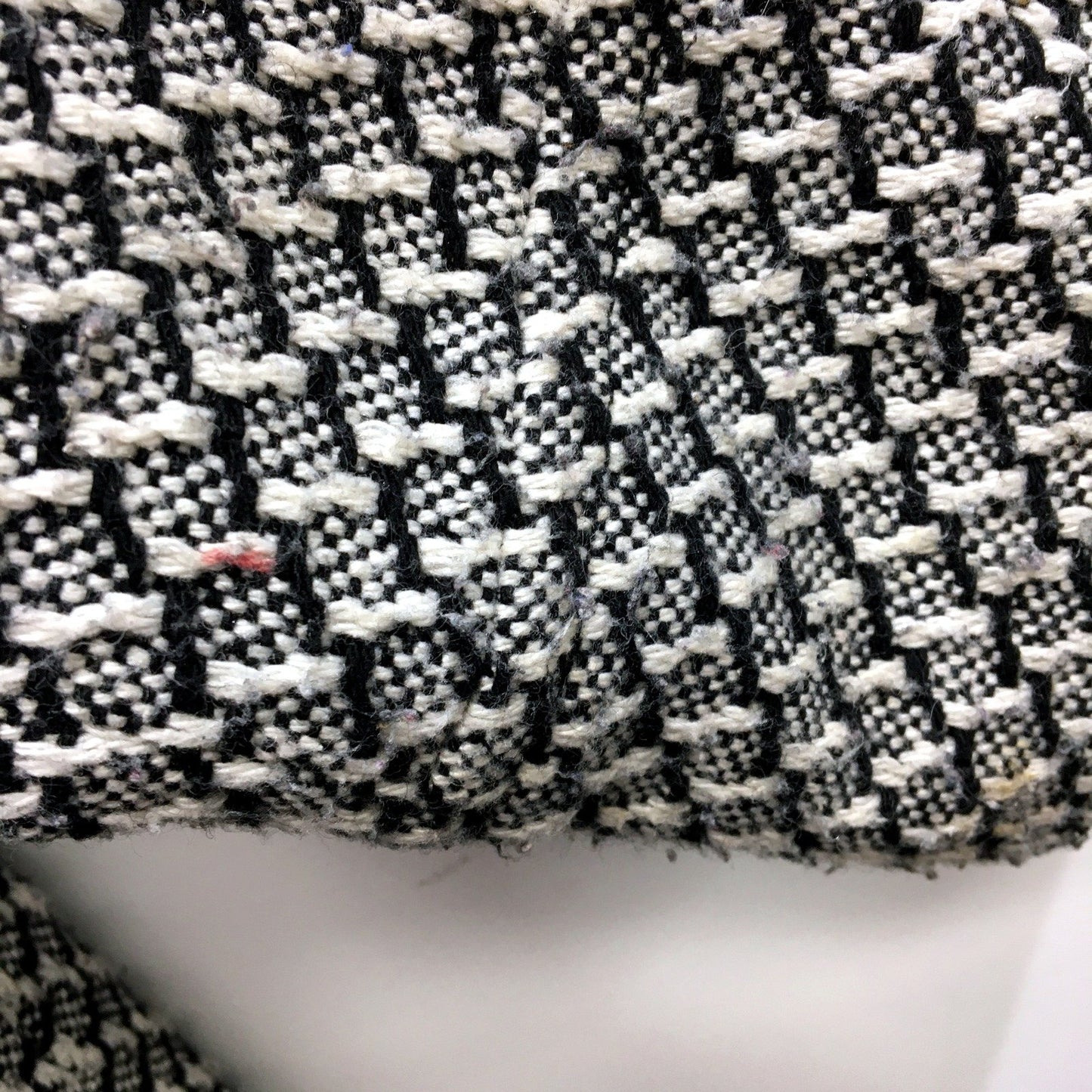 Rockmans Womens Wool Jacket Textured Pullover Sweater Black and White Size 12