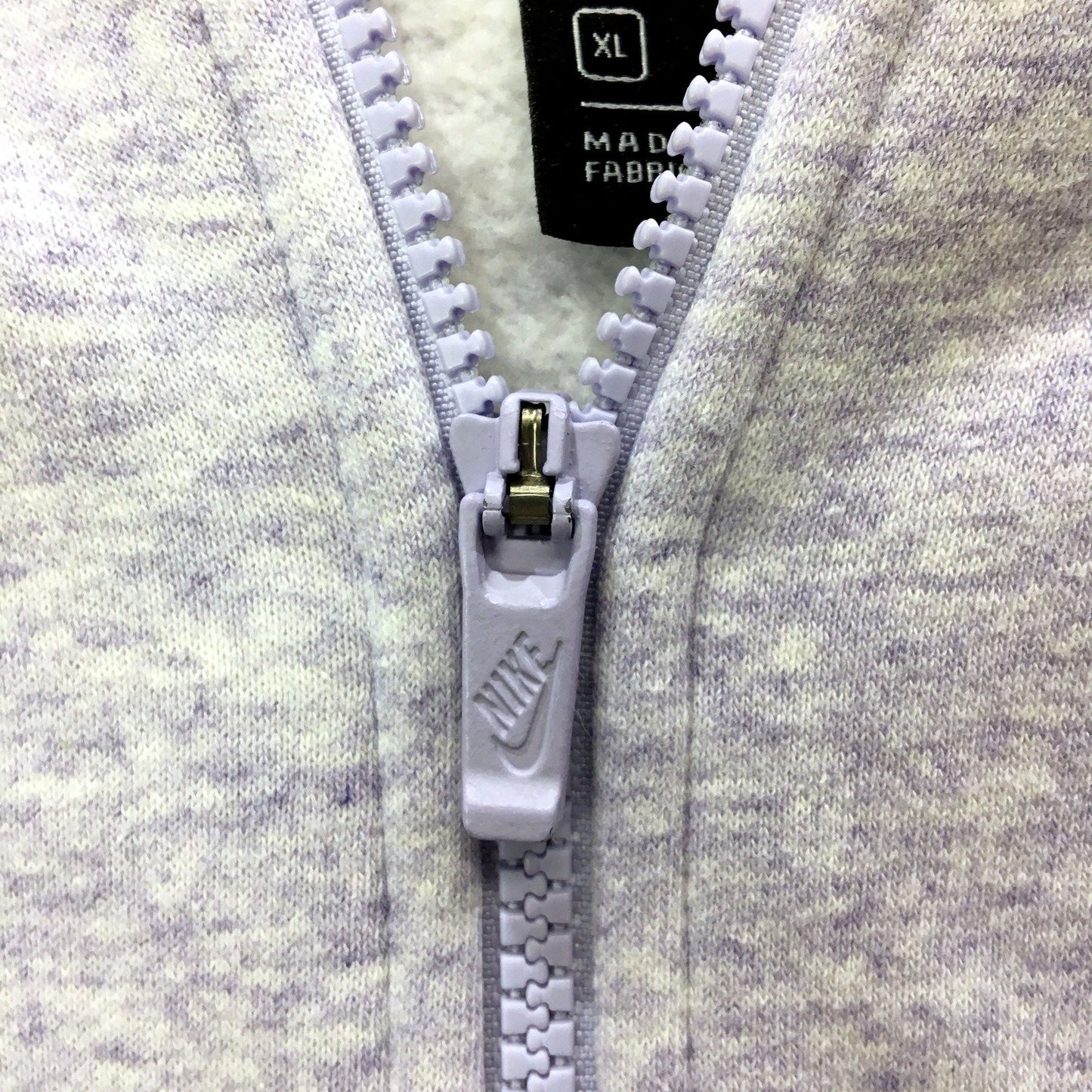 Nike Kids Gray Zip-Up Hooded Jumper Comfortable Soft Cotton Blend Junior XL