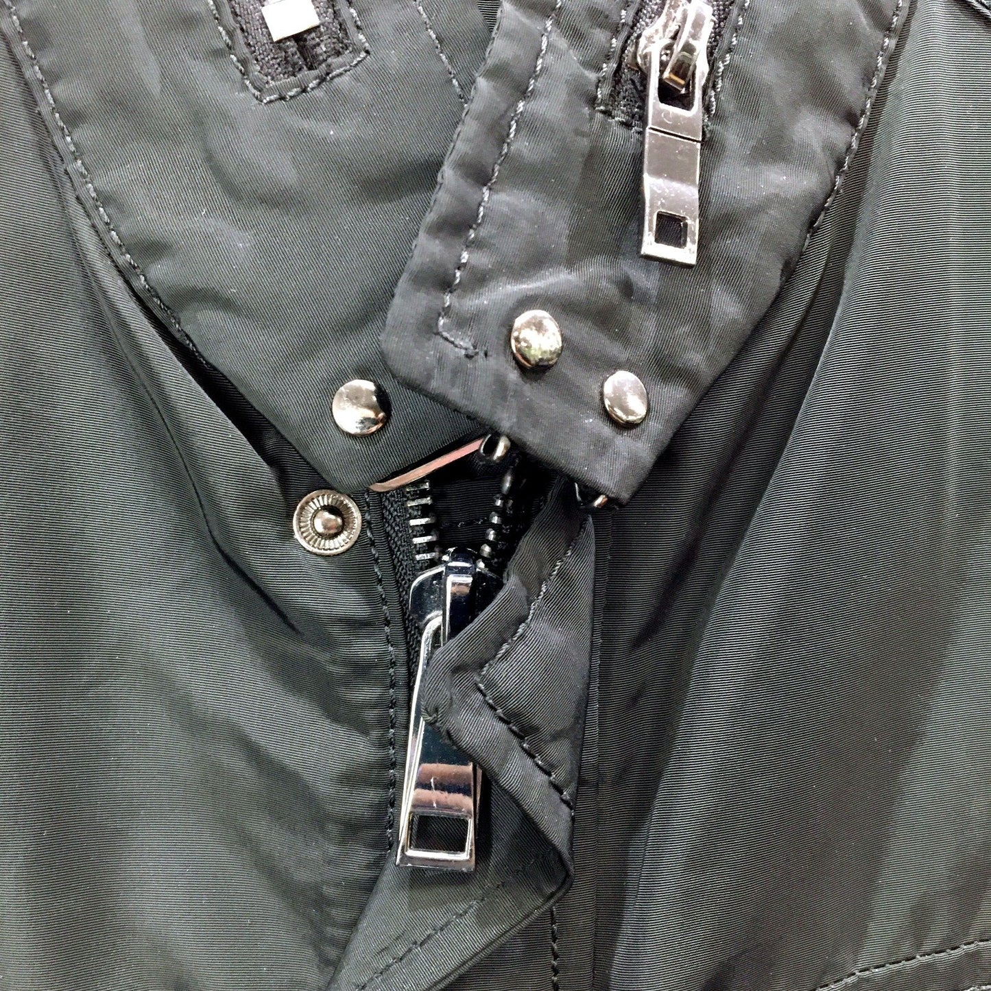 Zara Mens Lightweight Casual Black Jacket | Large Size