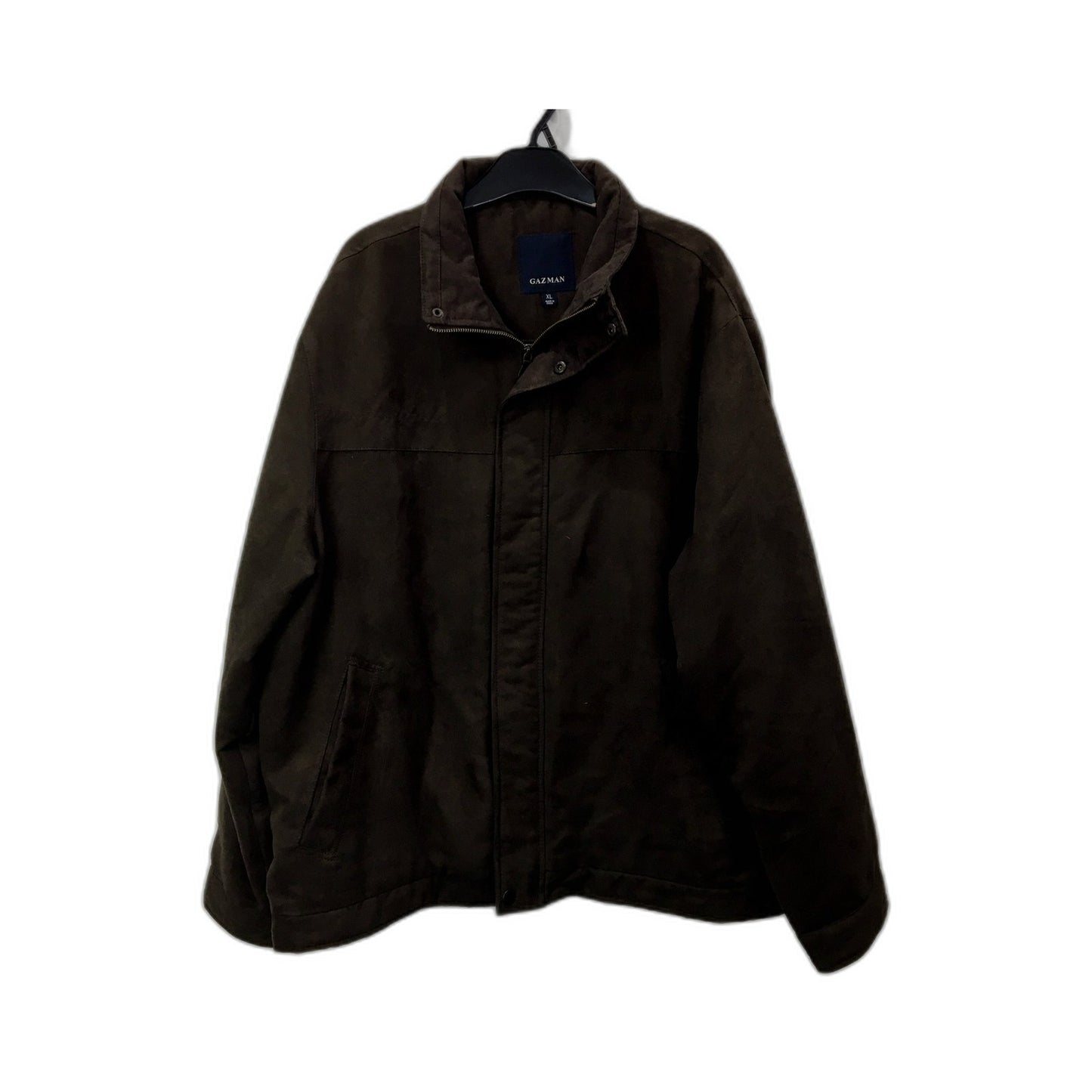 Gazman Mens Polyester Cotton Jacket in Brown, Size XL
