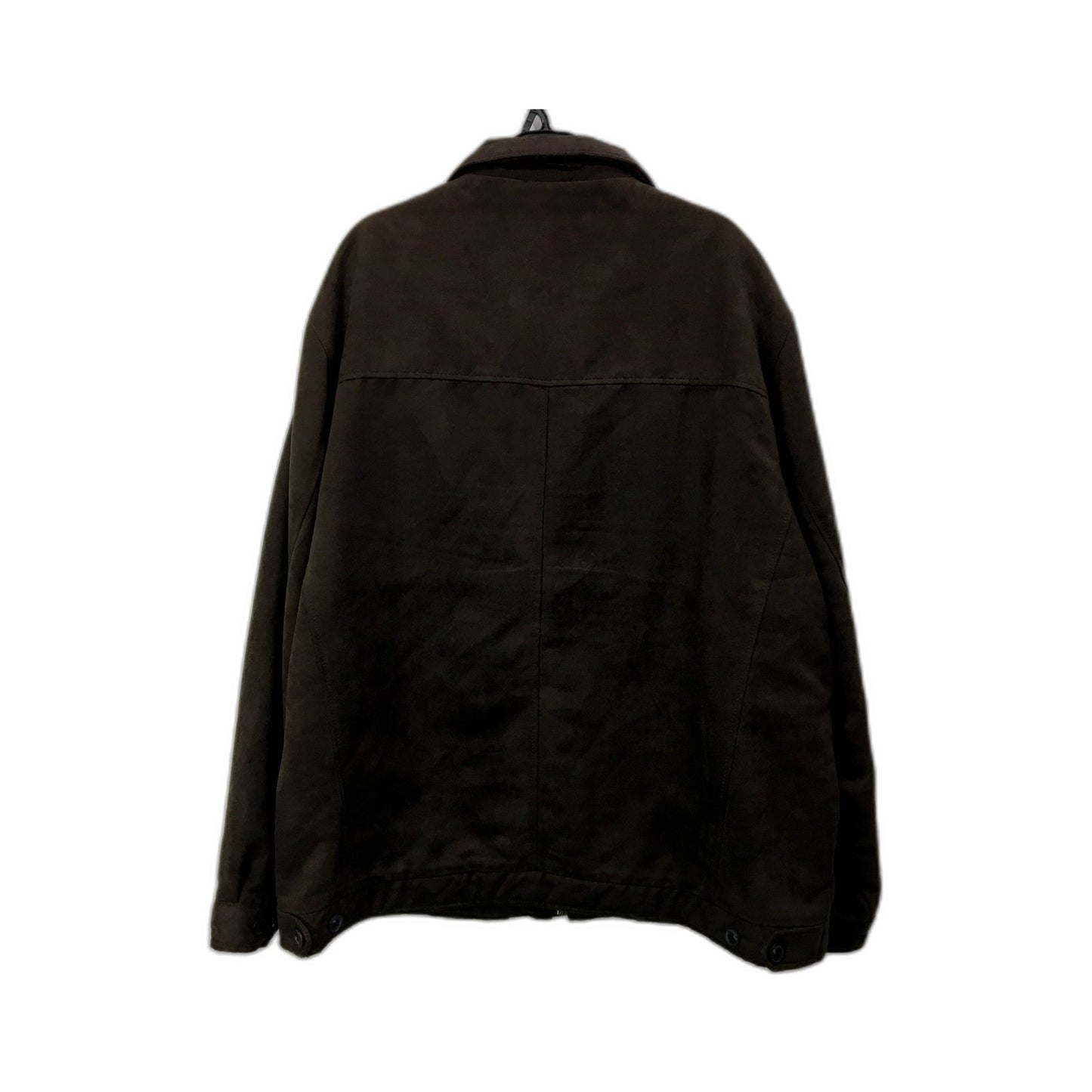 Gazman Mens Polyester Cotton Jacket in Brown, Size XL