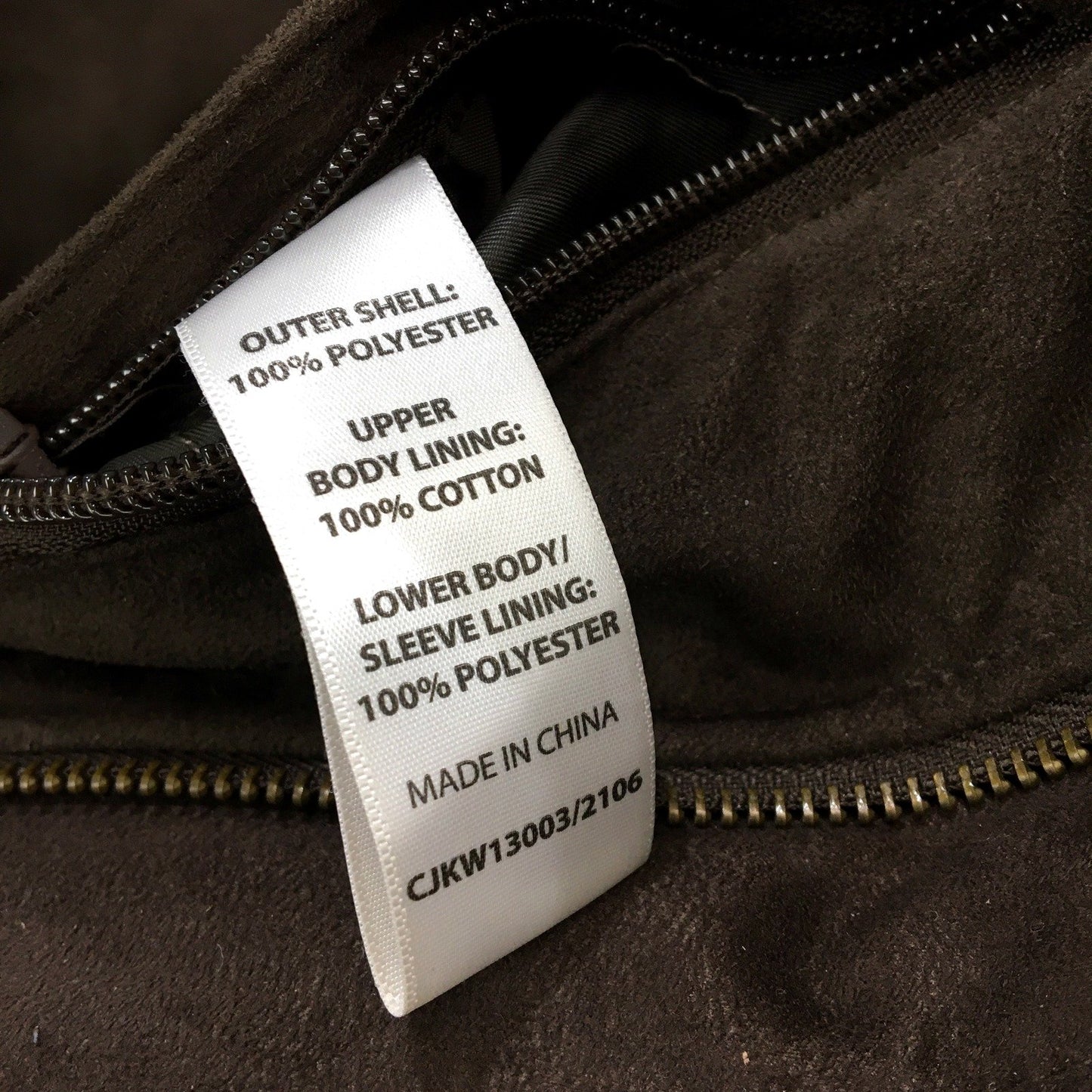Gazman Mens Polyester Cotton Jacket in Brown, Size XL