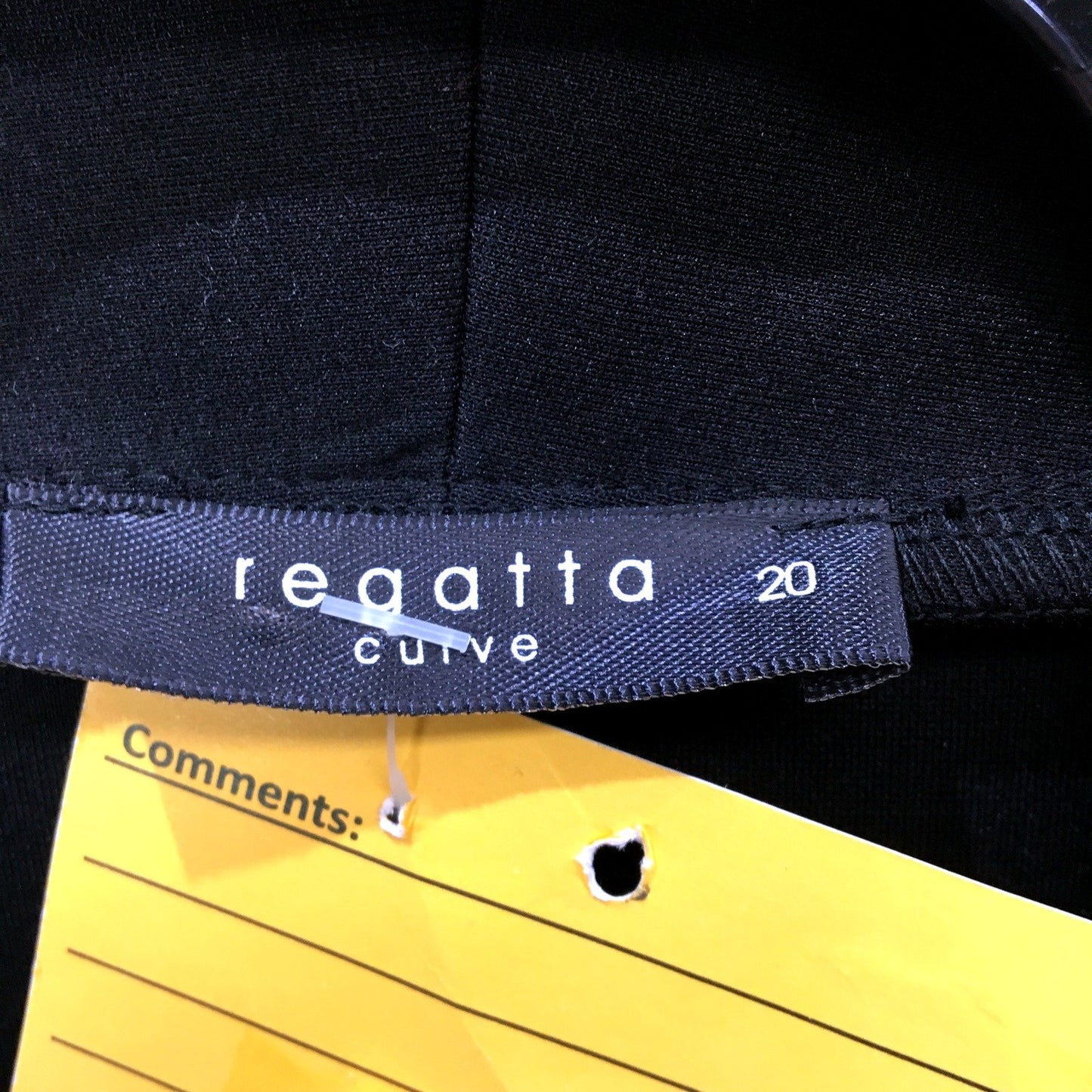 Regatta Womens Lightweight Breathable Long Jacket in Black, Size 20 NEW