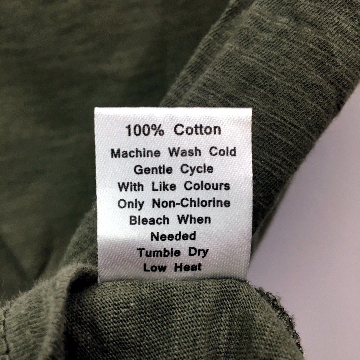3rd Story Womens Relaxed Fit Cotton Tank Top in Olive Green, Size S