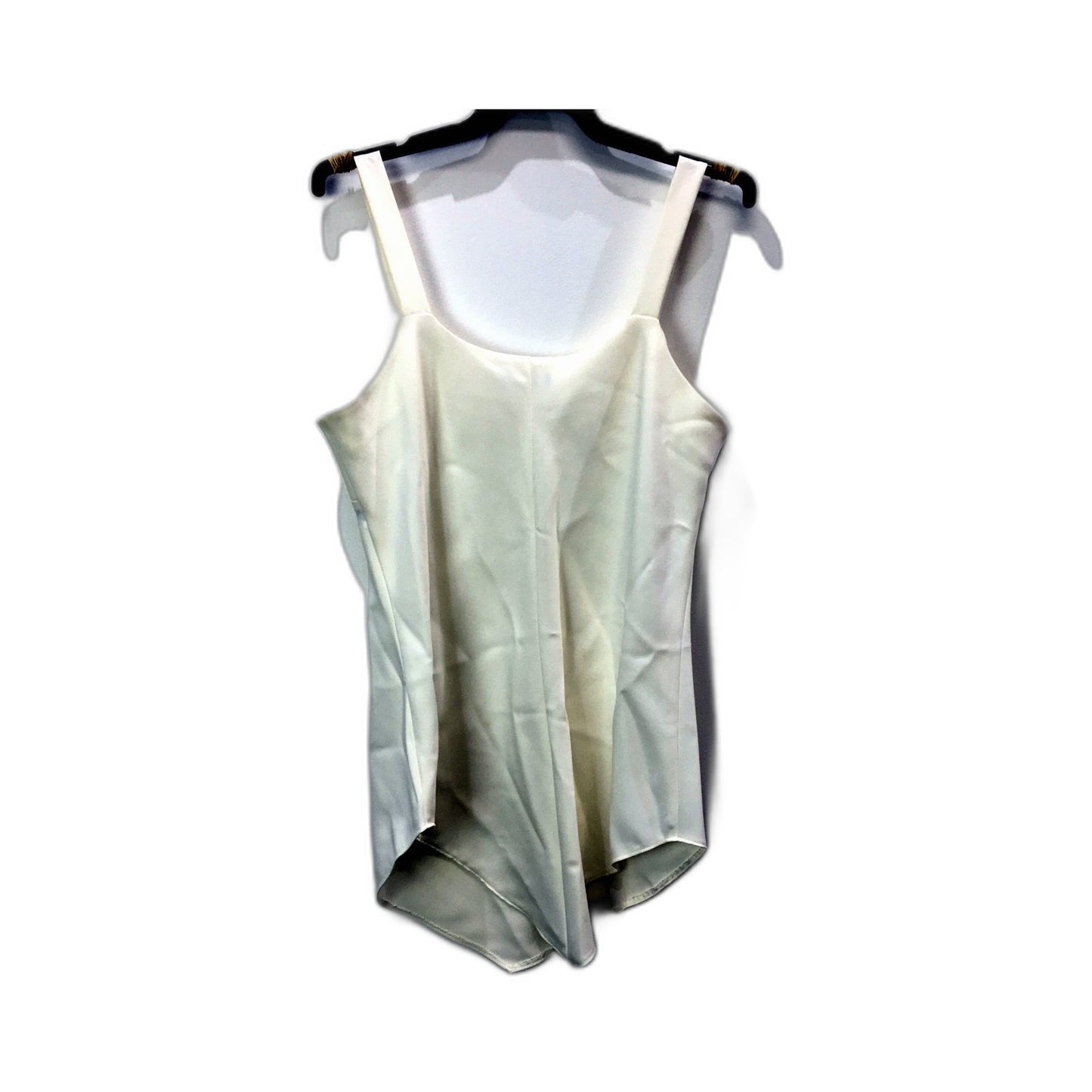 Laura K Womens Sleeveless Sleeveless Top Ivory Summer Top by , Size 14