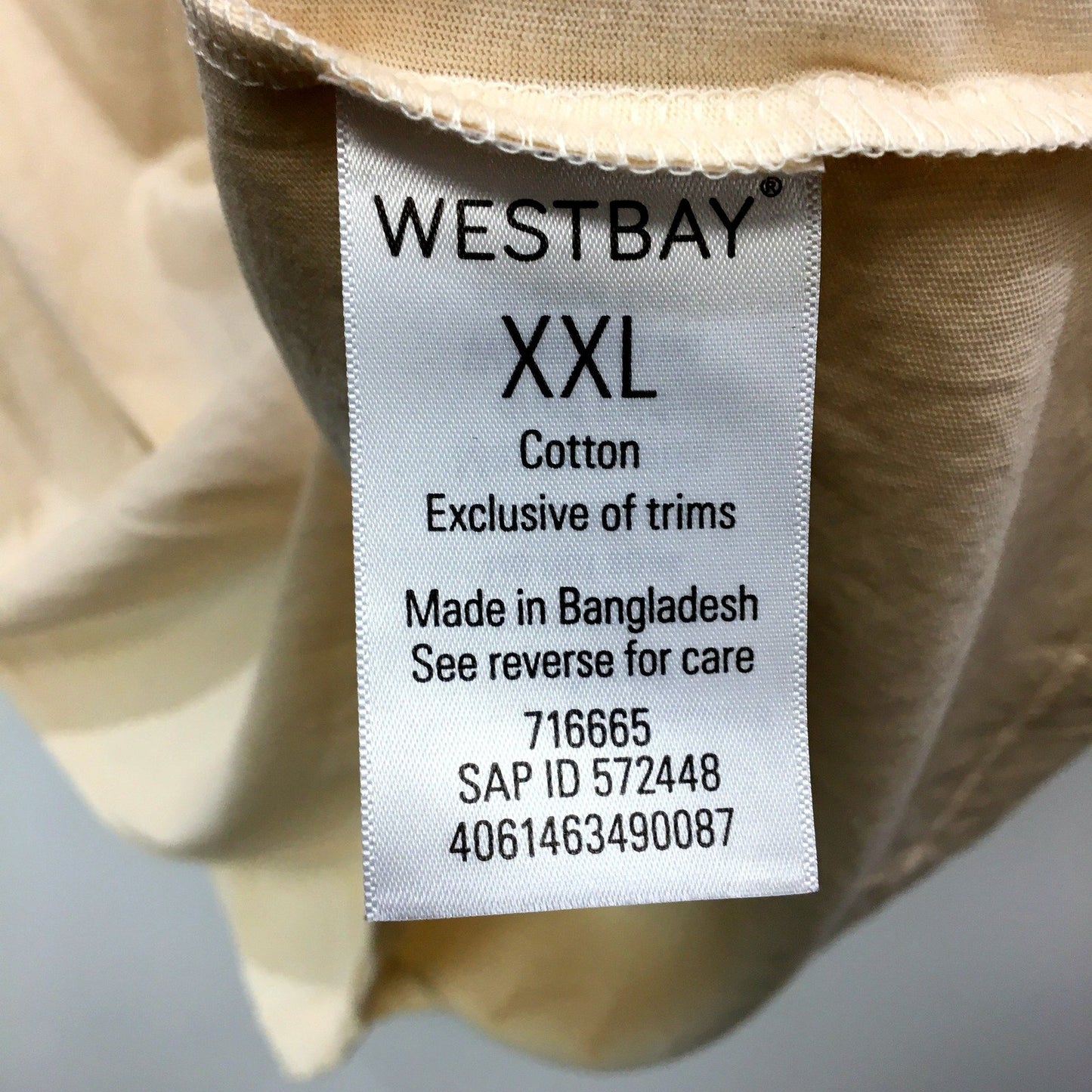 Westbay Mens 2 Piece Plaid Pajama Set Cotton Comfortable Green Beige Size XXL