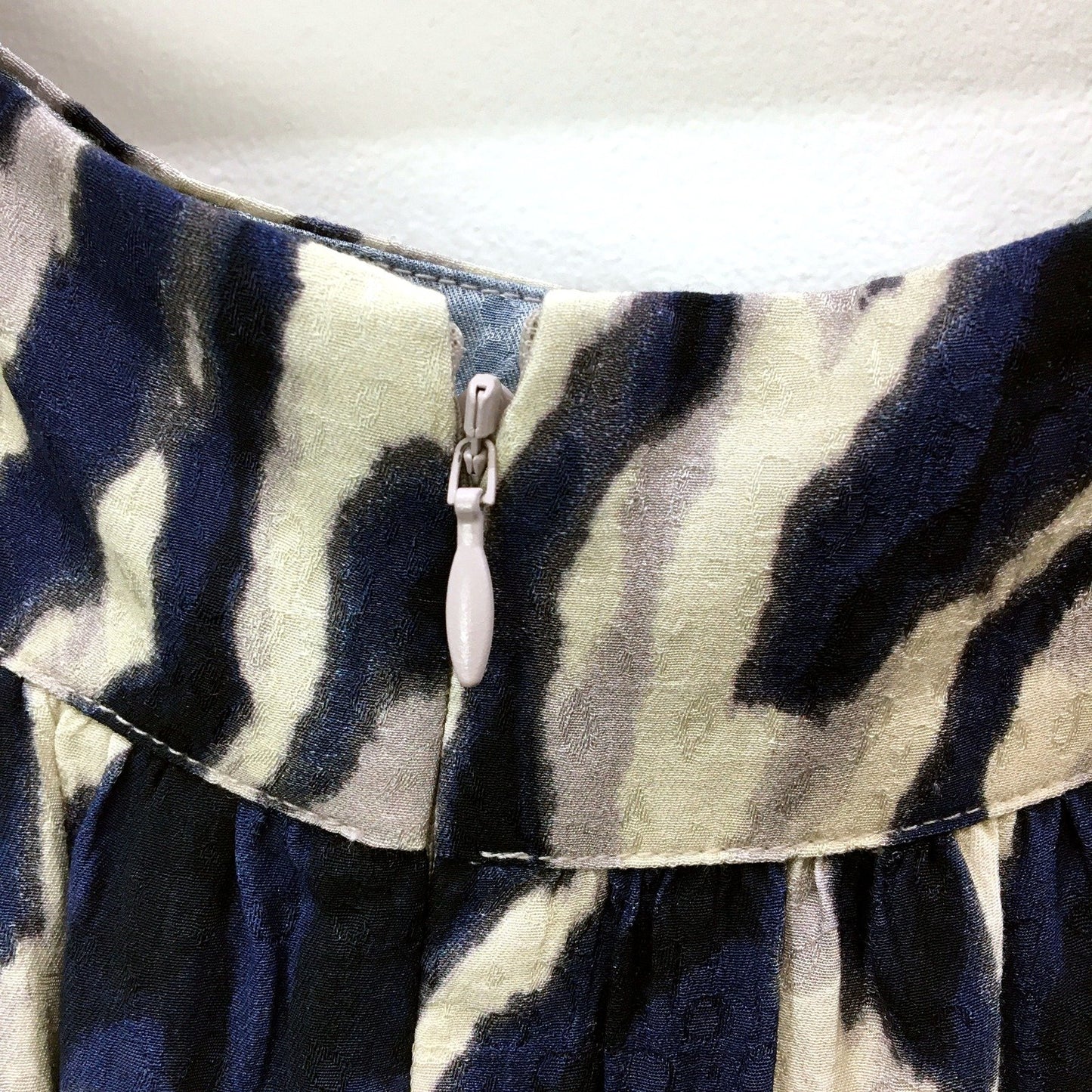 Basque Womens Midi Skirt Pleated Elastic Waist Multi Color Size 10 NEW