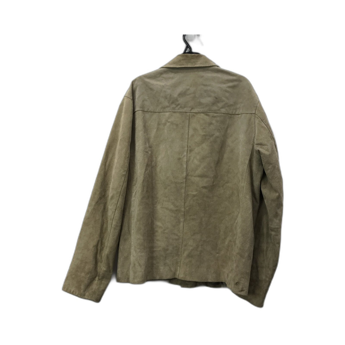 Roger David Suede Jacket Men's Distressed Worn Tan Size Medium