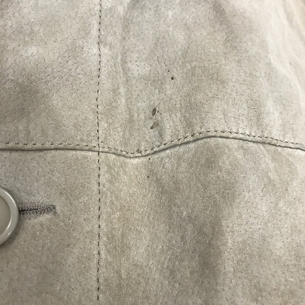 Roger David Suede Jacket Men's Distressed Worn Tan Size Medium