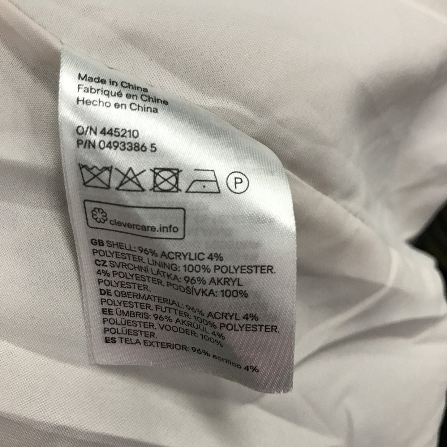 H&M Houndstooth Tweed Jacket Black and White Stylish Ladies Size 6