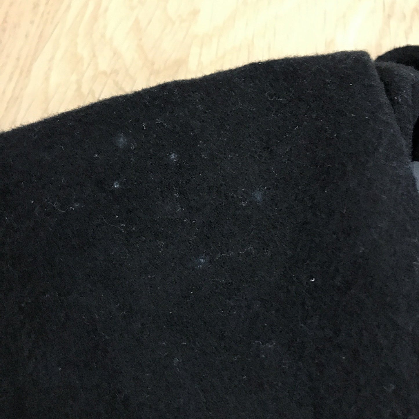 Husk + Kirrilyjohnston Wool Blend Hooded Coat Black Ladies Size 4