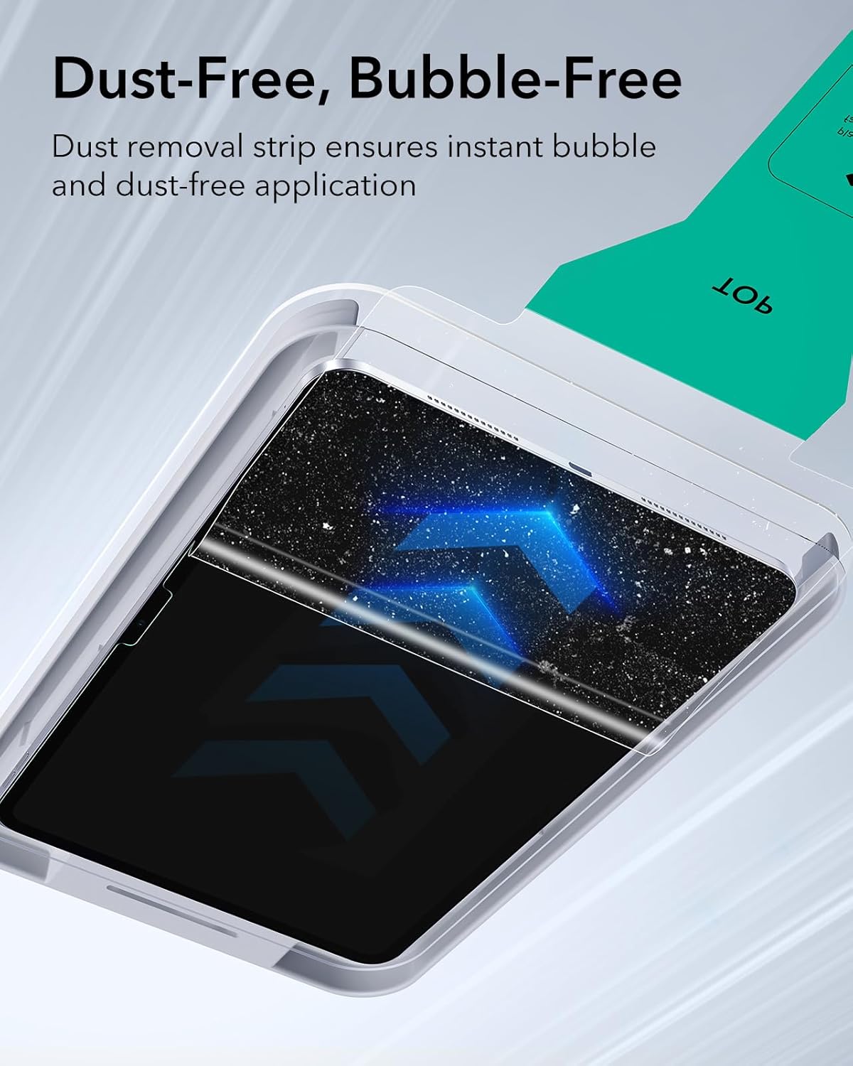 ESR 2 Pack Screen Protector for iPad Pro 13 Inch Tempered Glass UltraFit NEW