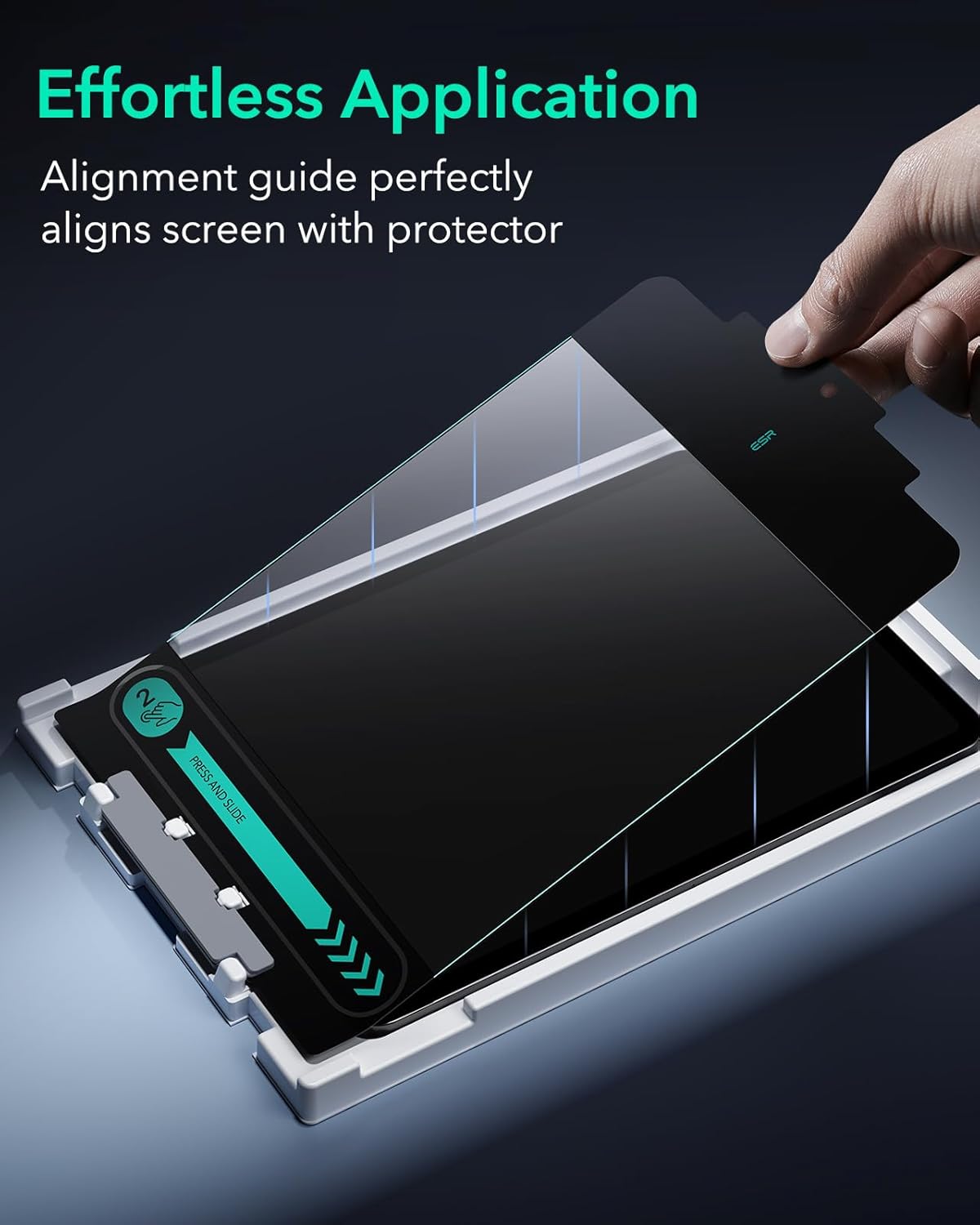 ESR Tempered Glass Screen Protector for iPad Pro 12.9 (2022-2018) Armorite NEW