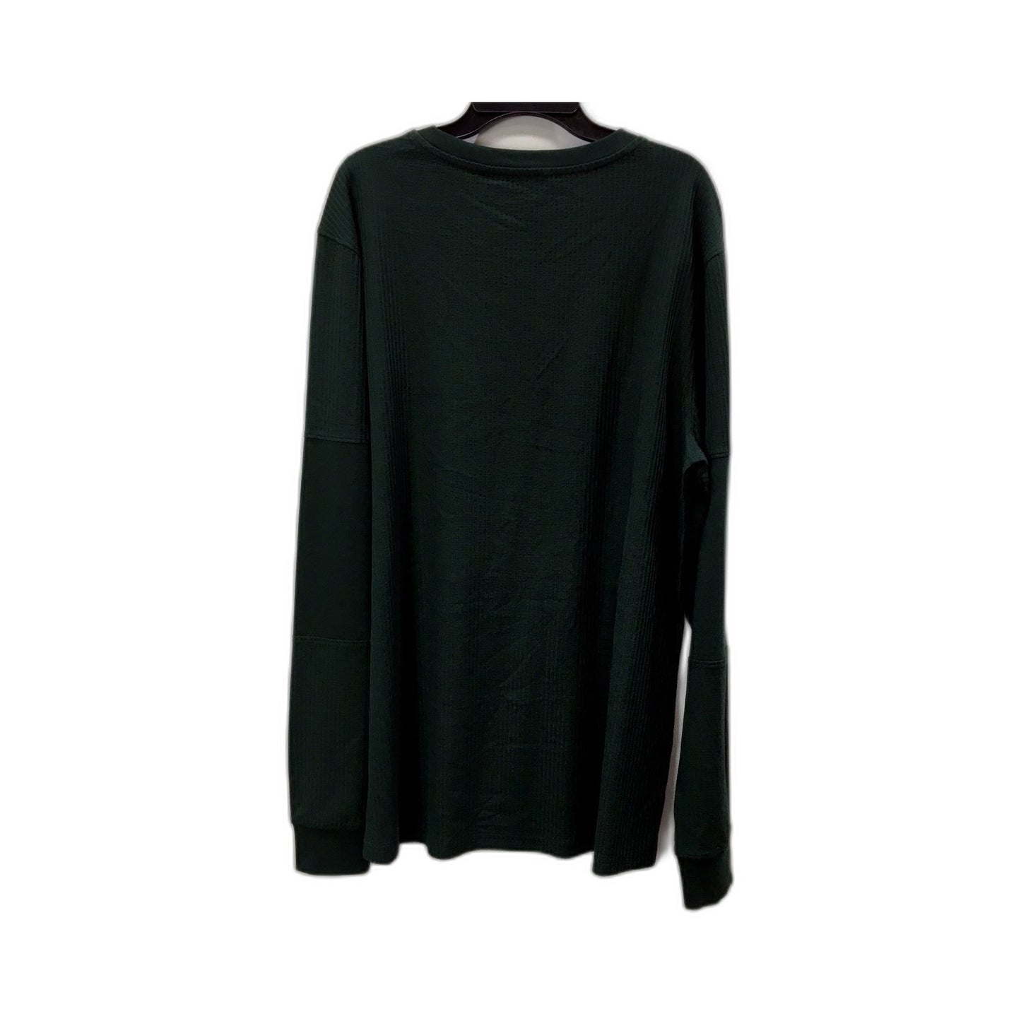 Renaissance Apparel Mens Long Sleeve Cotton Jersey Tee Green Gables Size M NEW
