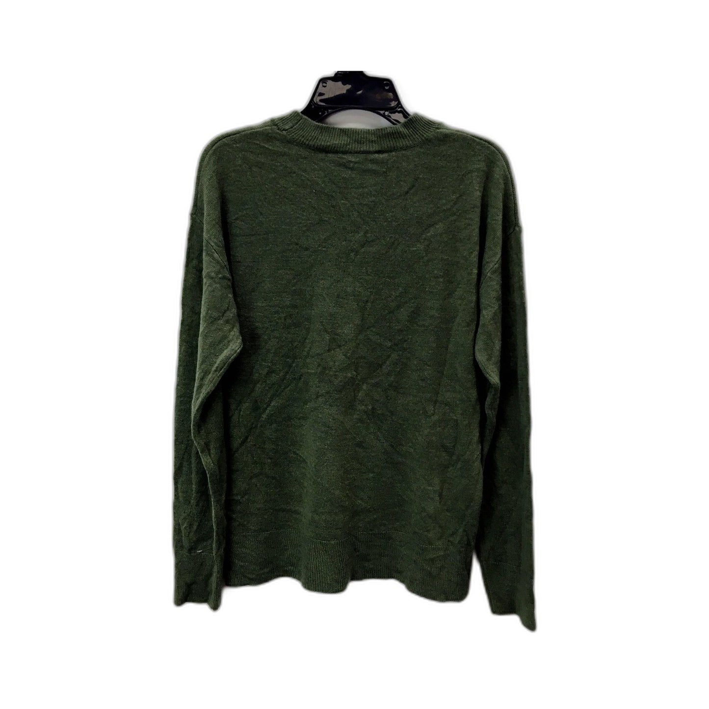 Suzannegrae Womens Acrylic Crew Neck Pullover Sweater in Khaki, Size XXS NEW