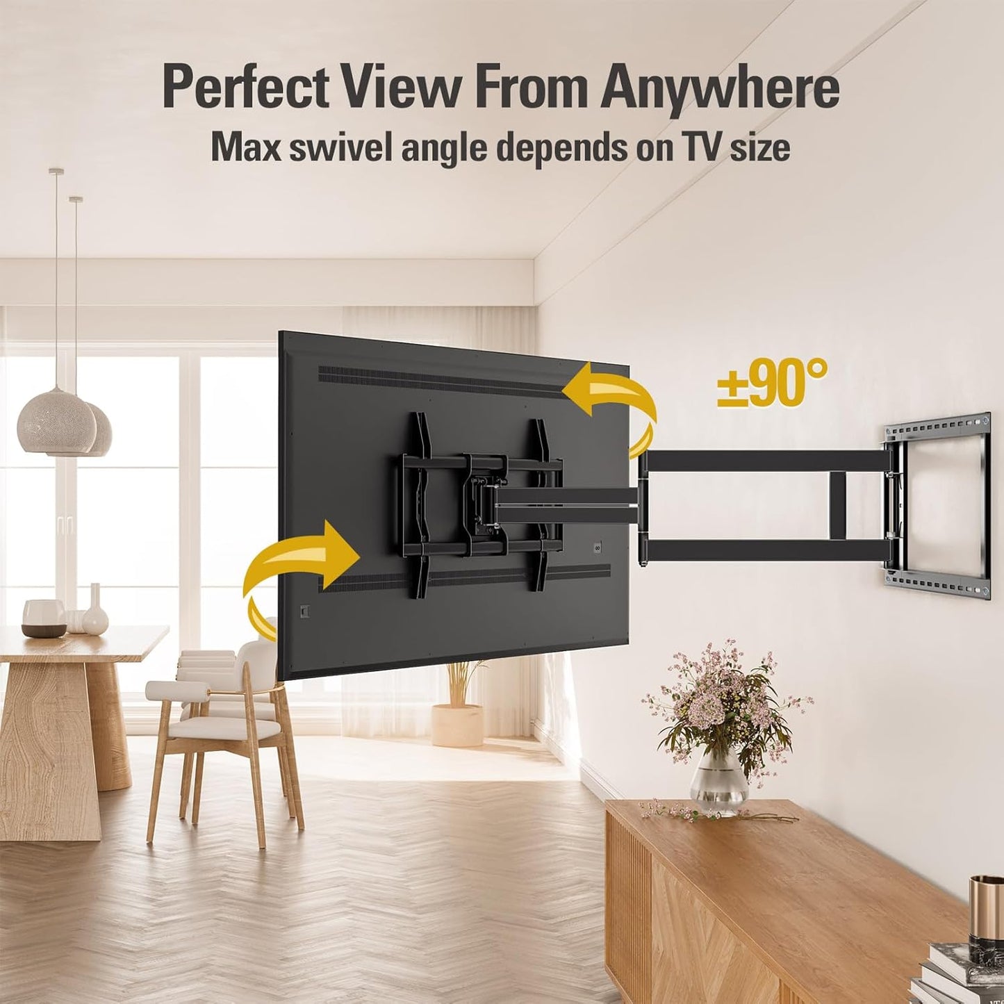 Mounting Dream TV Wall & Ceiling Mounts TV Wall Mount for 42-90 Inch TVs DEMO