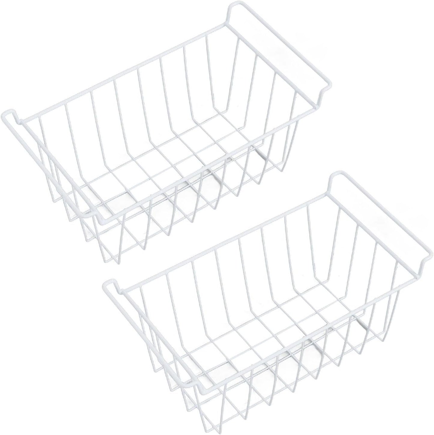Jiawu Freezer Kitchen Storage Accessories Wire Storage Baskets Organizer NEW